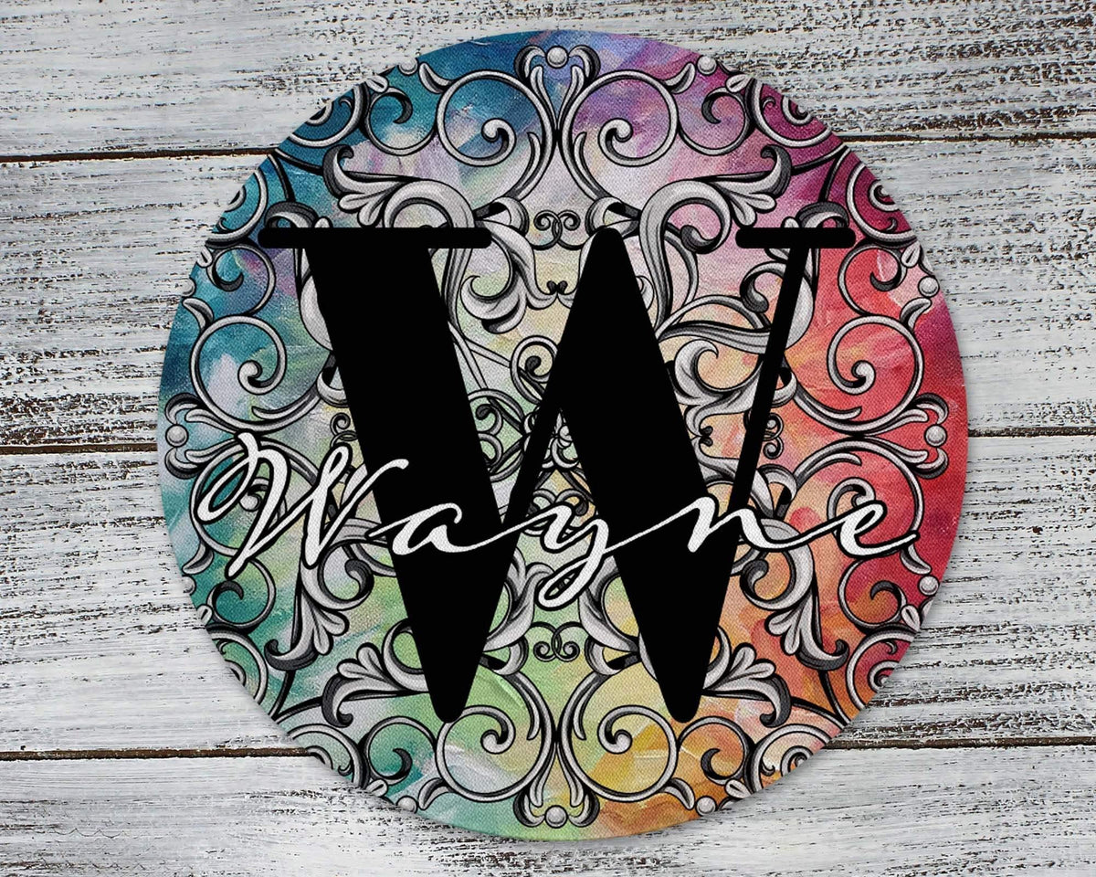 Monogrammed Mouse Pad | Personalized Mouse Pad | Colorful - This &amp; That Solutions - Monogrammed Mouse Pad | Personalized Mouse Pad | Colorful - Personalized Gifts &amp; Custom Home Decor