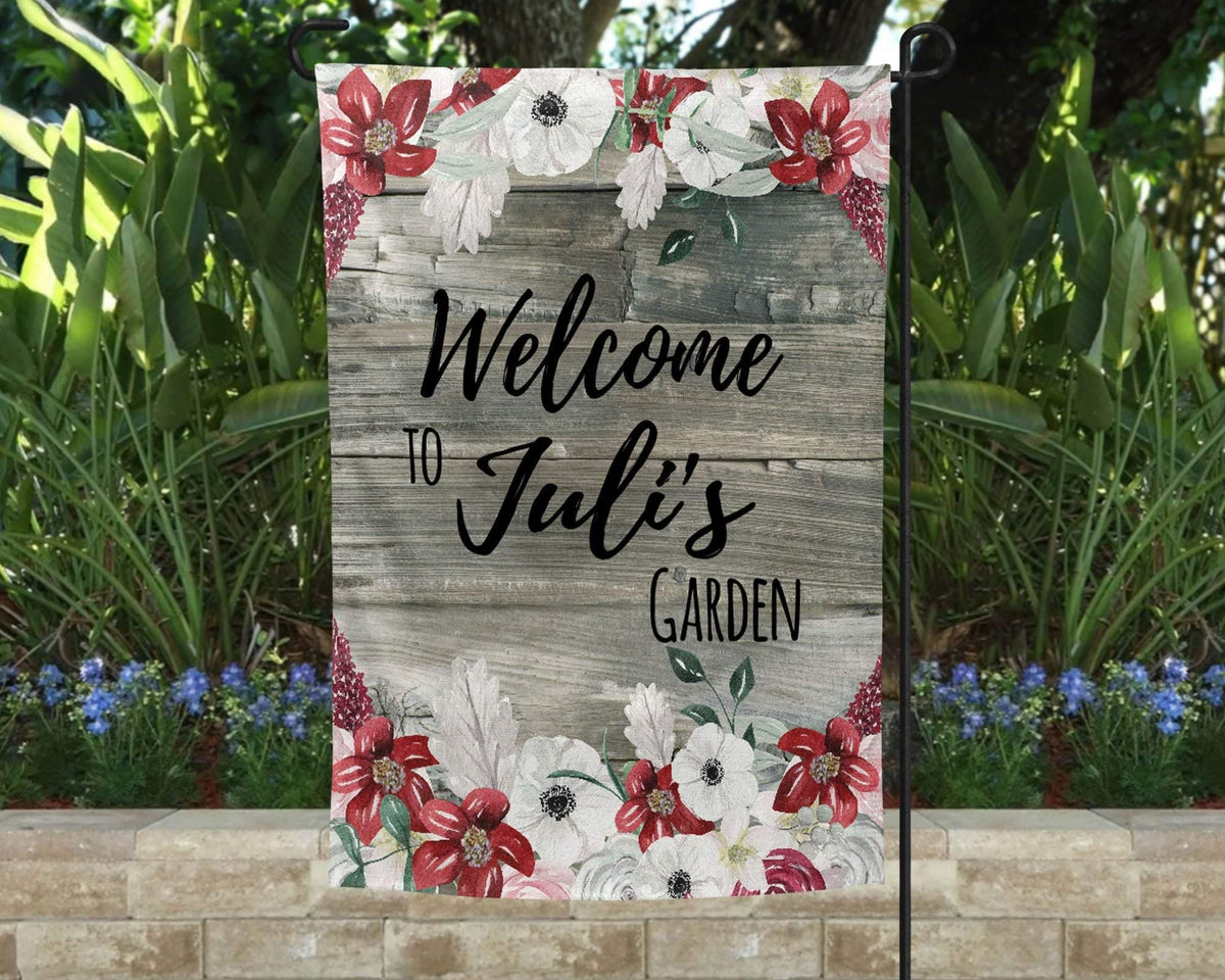 Personalized Garden Flag | Custom Yard Decorations | Rosewood - This &amp; That Solutions - Personalized Garden Flag | Custom Yard Decorations | Rosewood - Personalized Gifts &amp; Custom Home Decor