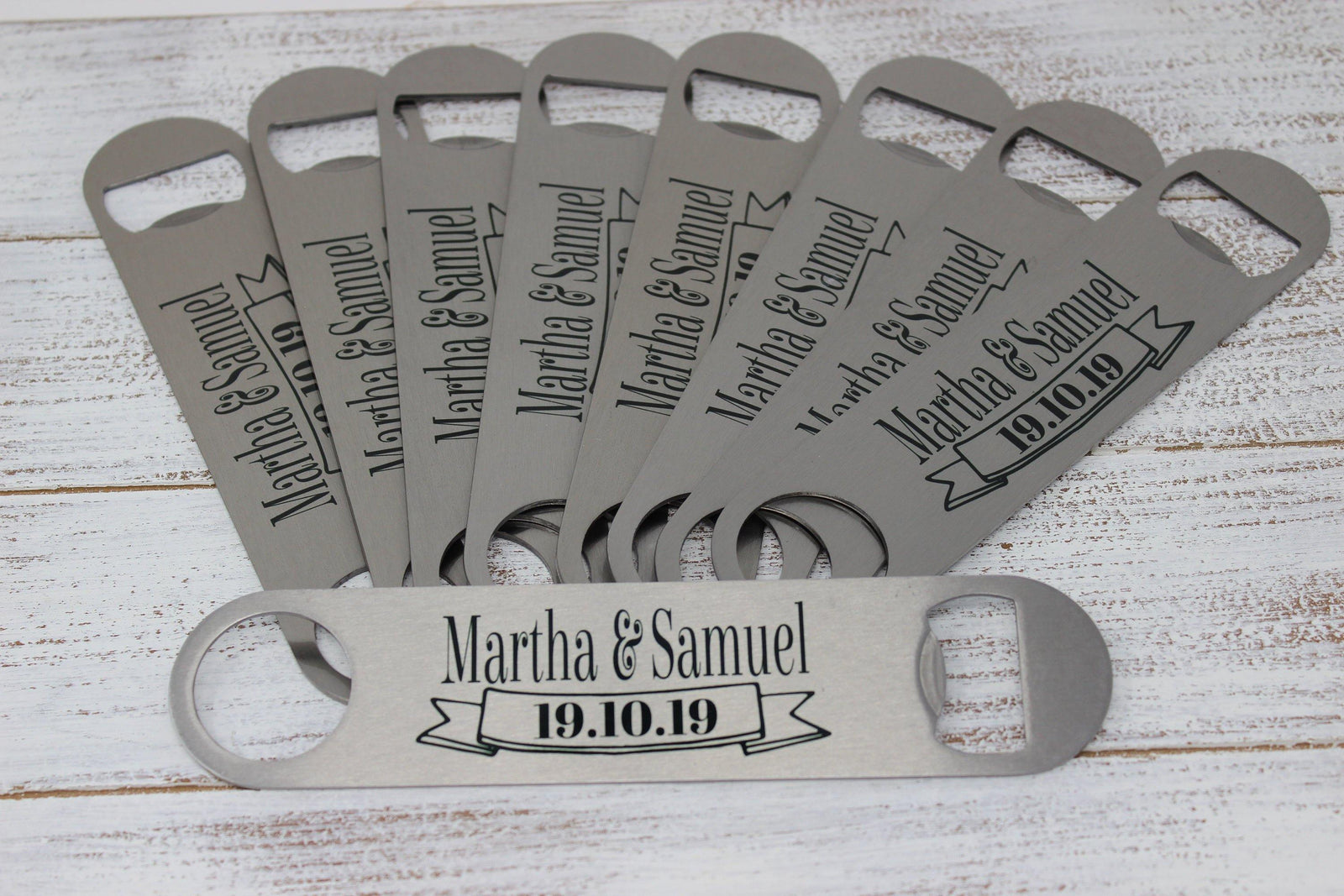 Personalized Bottle Opener | Custom Bottle Opener | Wedding Favor | Wedding Date - This & That Solutions - Personalized Bottle Opener | Custom Bottle Opener | Wedding Favor | Wedding Date - Personalized Gifts & Custom Home Decor