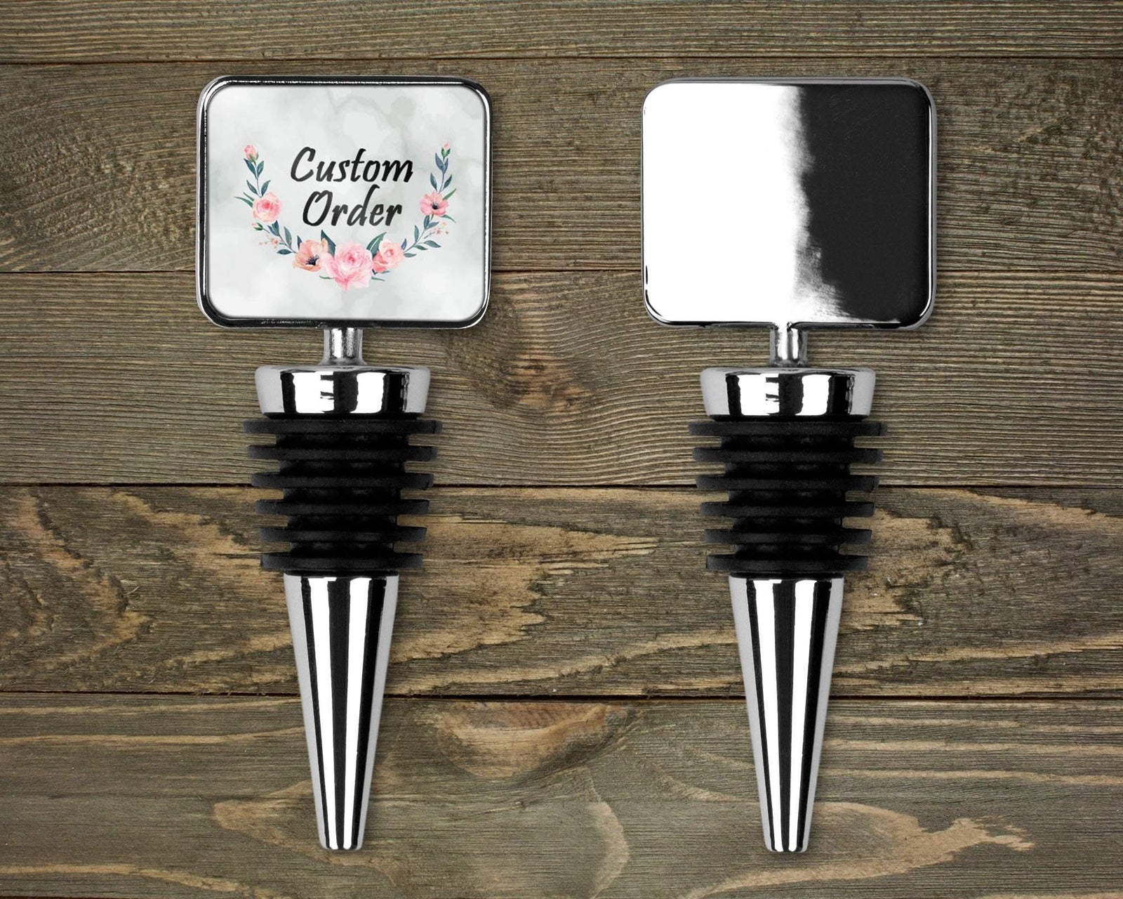 Personalized Wine Stopper | Custom Wine Accessories | Custom Order - This & That Solutions - Personalized Wine Stopper | Custom Wine Accessories | Custom Order - Personalized Gifts & Custom Home Decor