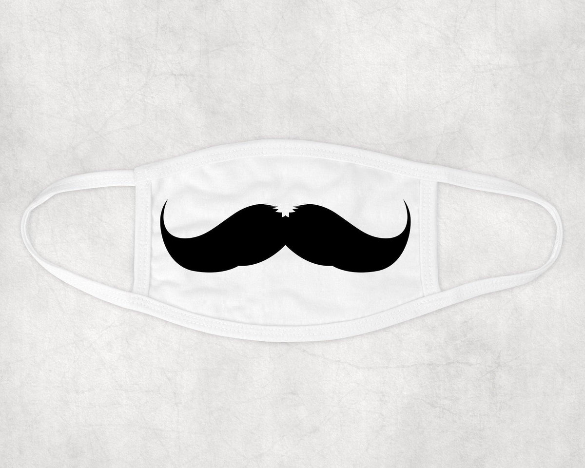Personalized Face Mask | Custom Face Coverings | Mustache - This &amp; That Solutions - Personalized Face Mask | Custom Face Coverings | Mustache - Personalized Gifts &amp; Custom Home Decor