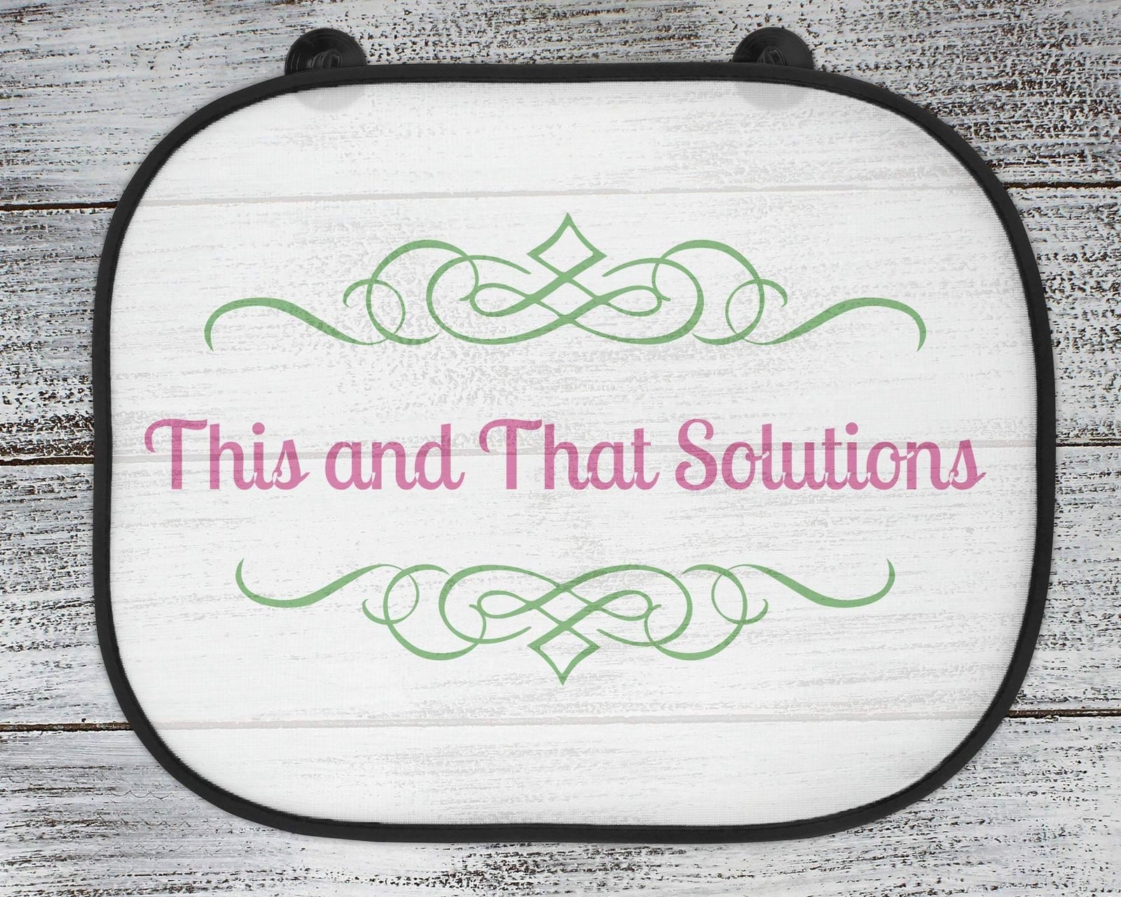 Personalized Sun Shade | Custom Car Shade | Vehicle Shade | Company Logo - This & That Solutions - Personalized Sun Shade | Custom Car Shade | Vehicle Shade | Company Logo - Personalized Gifts & Custom Home Decor
