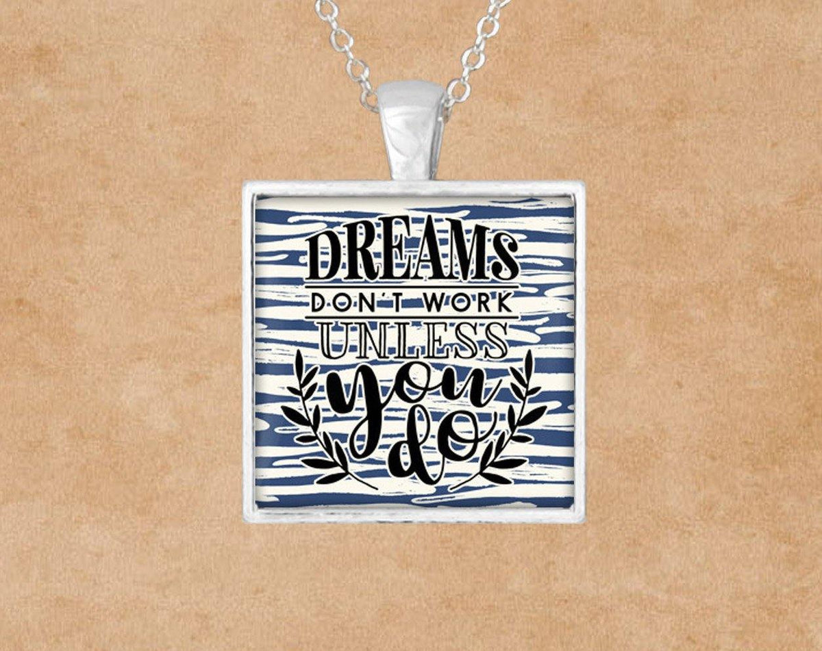 Custom Jewelry | Personalized Jewelry | Pendant Necklace | Dreams - This &amp; That Solutions - Custom Jewelry | Personalized Jewelry | Pendant Necklace | Dreams - Personalized Gifts &amp; Custom Home Decor