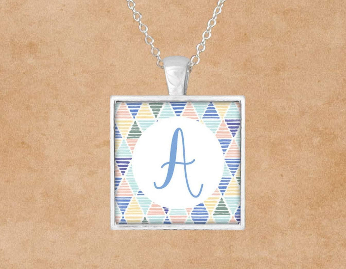 Custom Jewelry | Personalized Jewelry | Pendant Necklace | Summer Monogram - This &amp; That Solutions - Custom Jewelry | Personalized Jewelry | Pendant Necklace | Summer Monogram - Personalized Gifts &amp; Custom Home Decor