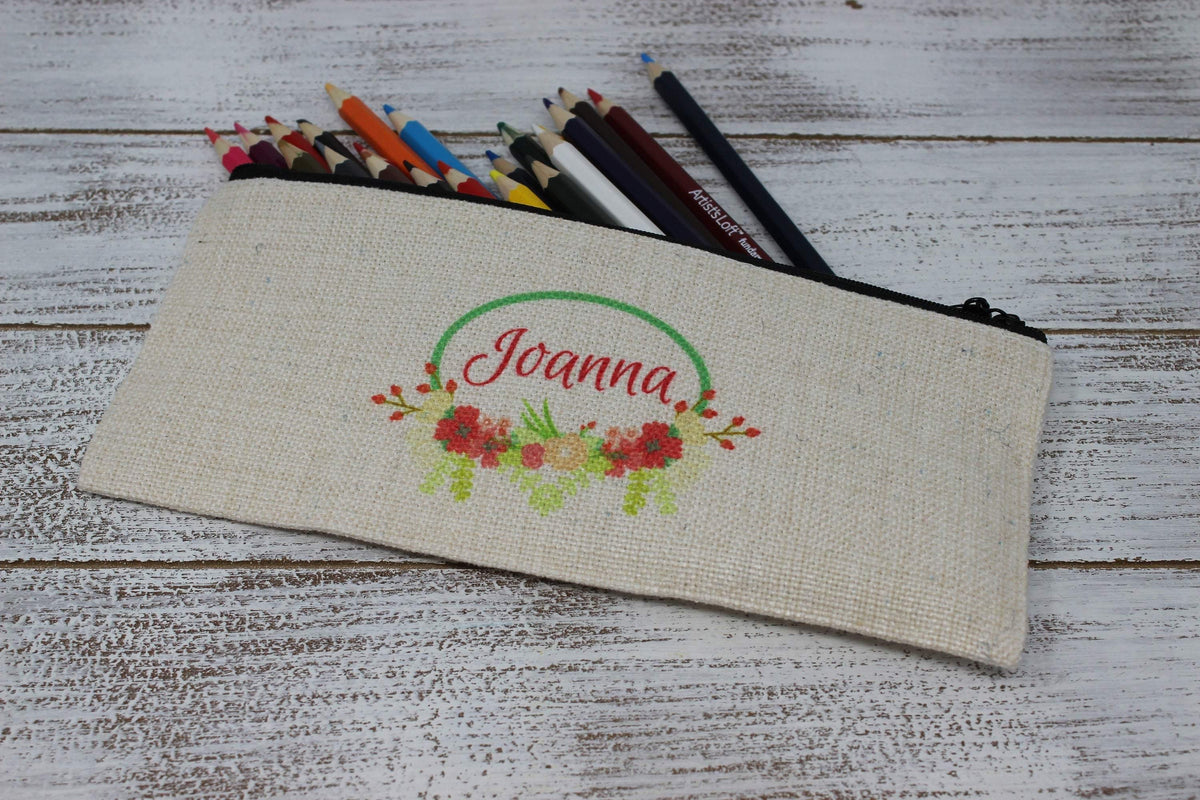 Personalized Cosmetic Bags | Custom Cosmetic Bags | Floral Ring - This &amp; That Solutions - Personalized Cosmetic Bags | Custom Cosmetic Bags | Floral Ring - Personalized Gifts &amp; Custom Home Decor