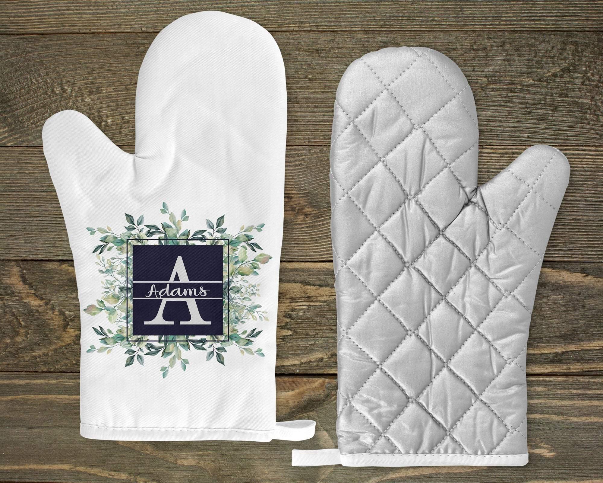 Personalized Oven Mitts | Custom Kitchen Decor | Succulent Bouquet - This & That Solutions - Personalized Oven Mitts | Custom Kitchen Decor | Succulent Bouquet - Personalized Gifts & Custom Home Decor