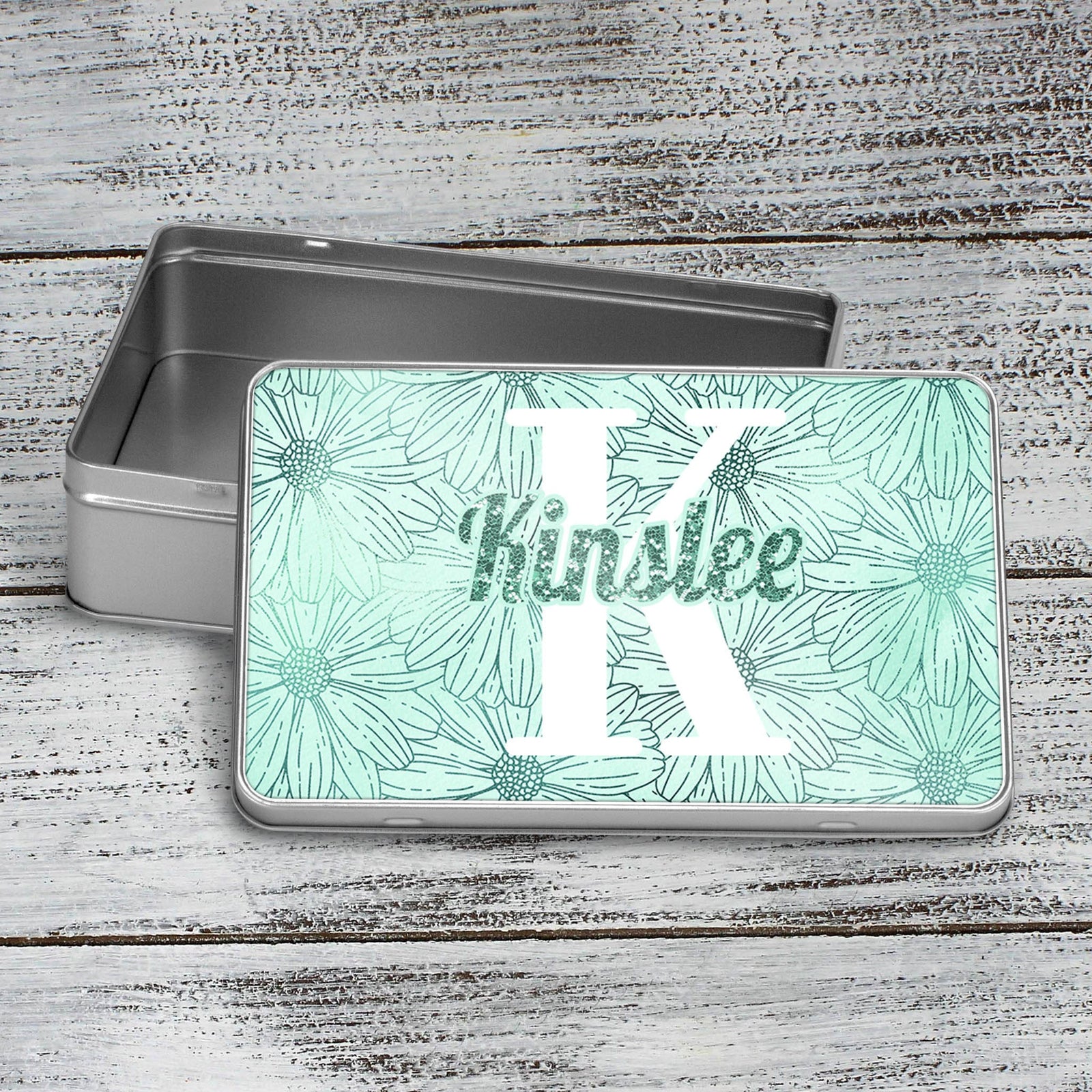 Custom Aluminum Tin | Photo Storage Box | Puzzle Tin | Mint