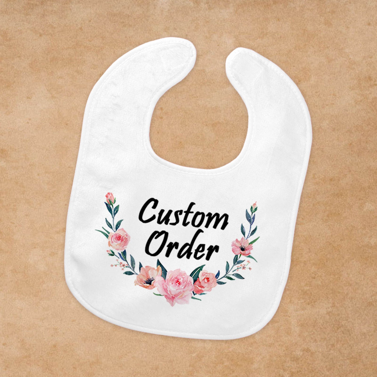 Personalized Baby Bib | Custom Baby Gifts | Baby Shower | Custom Order