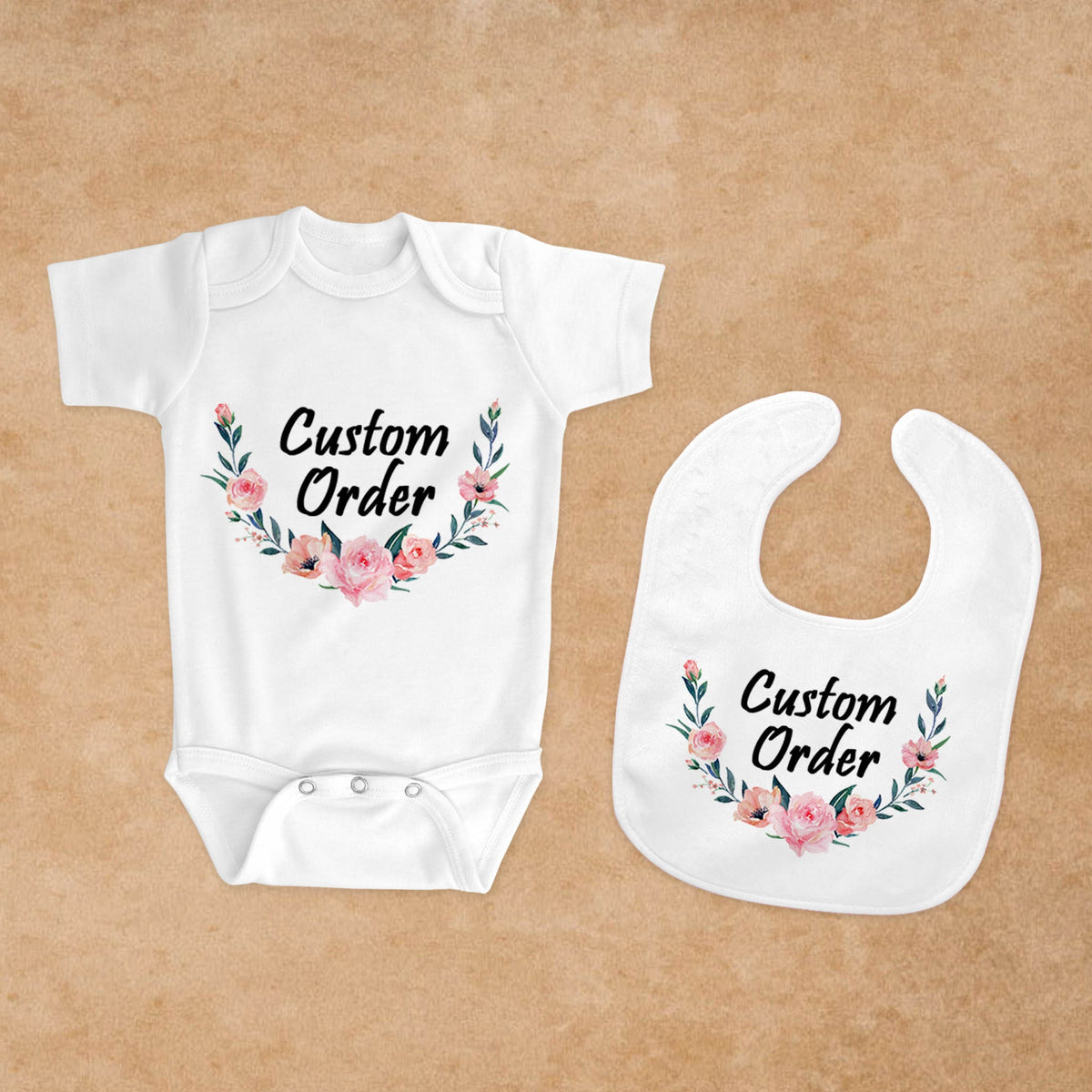 Personalized Baby Bib | Custom Baby Gifts | Baby Shower | Custom Order