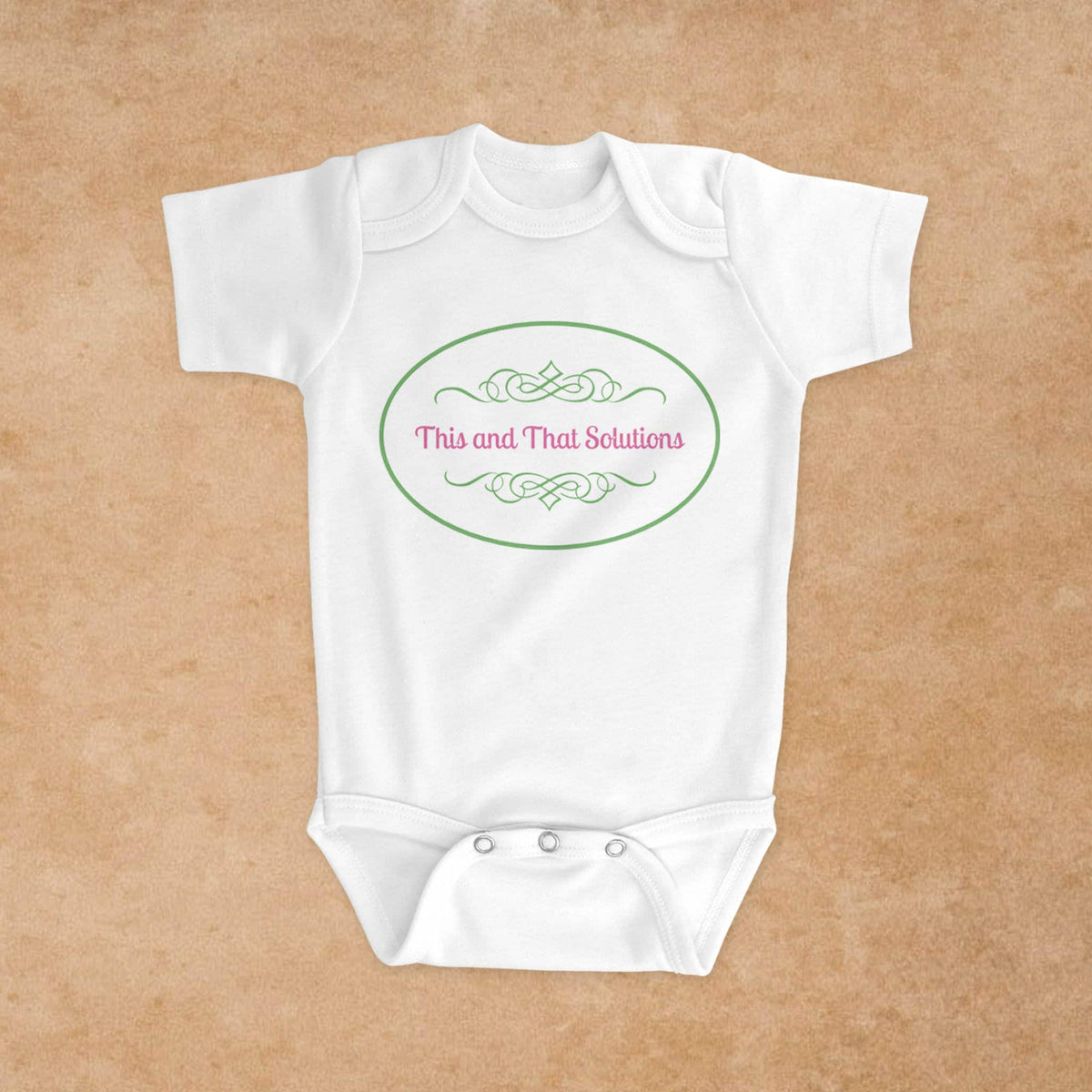 Personalized Burp Cloth | Custom Baby Gifts | Baby Shower | Company Logo