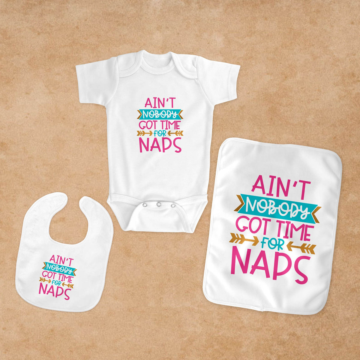 Personalized Baby Onesie | Custom Baby Gifts | Baby Shower | No Naps