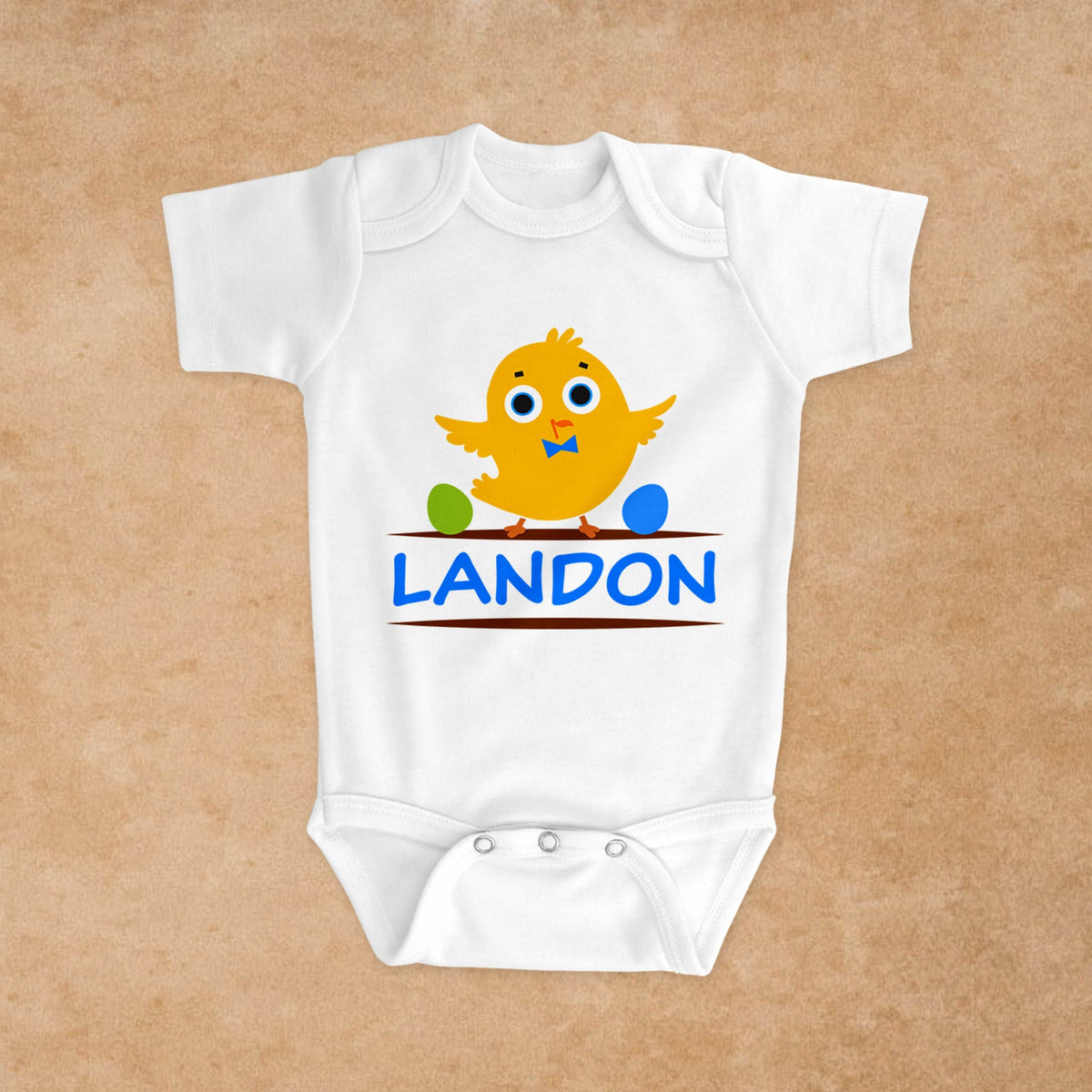 Personalized Baby Onesie | Custom Baby Gifts | Baby Shower | Little Boy Chicken