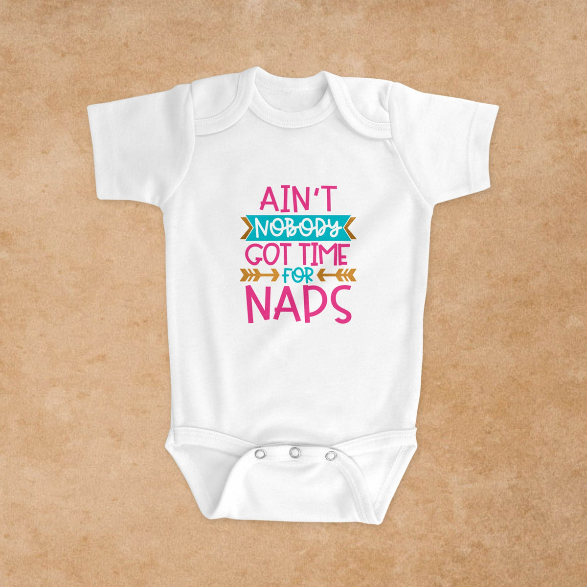 Personalized Baby Onesie | Custom Baby Gifts | Baby Shower | No Naps