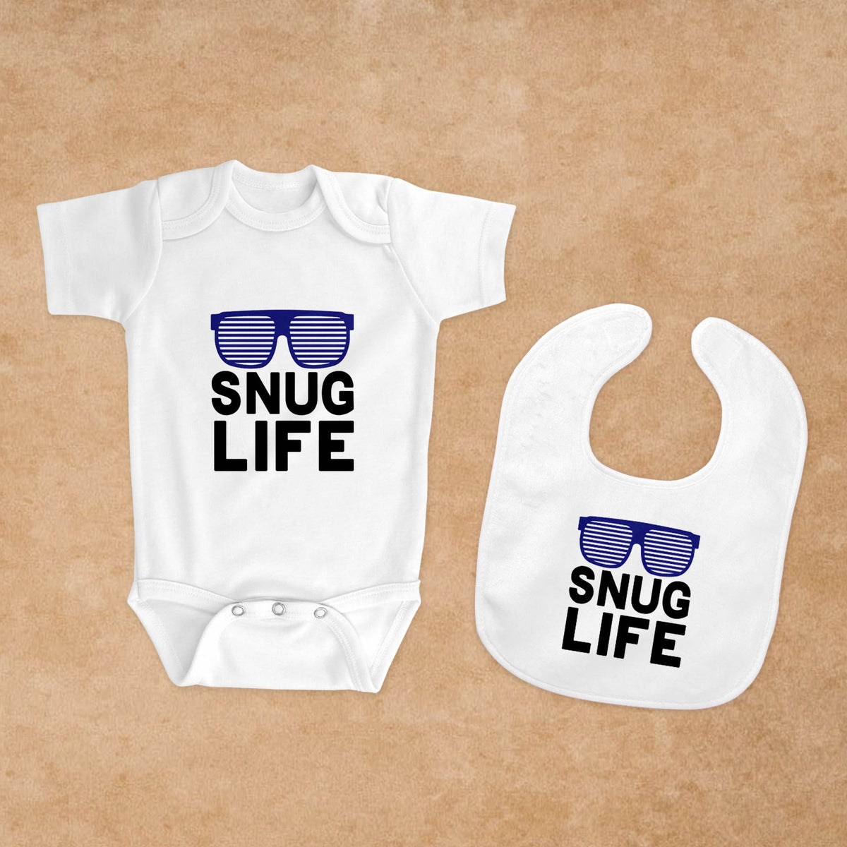Personalized Baby Bib | Custom Baby Gifts | Baby Shower | Snug Life