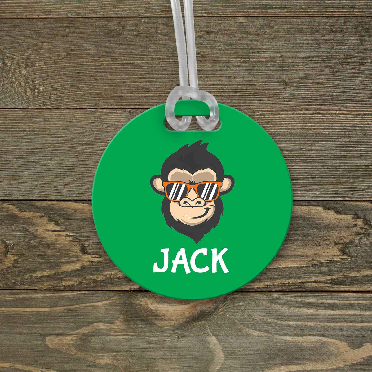 This &amp; That Solutions - Personalized Luggage Tag | Custom Monogram Bag Tag | Monkey - Personalized Gifts &amp; Custom Home Decor