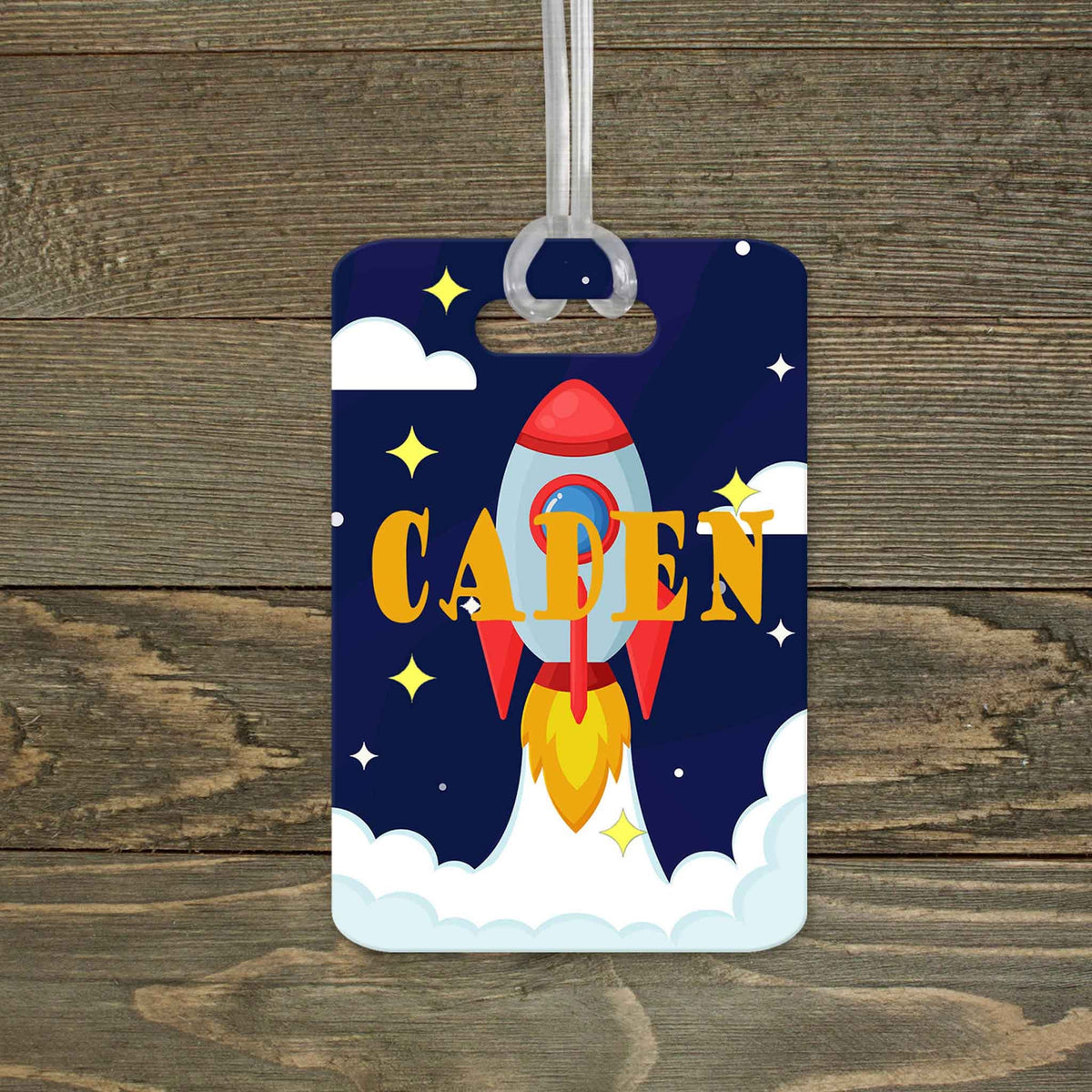 This &amp; That Solutions - Personalized Luggage Tag | Custom Monogram Bag Tag | Space Shuttle - Personalized Gifts &amp; Custom Home Decor