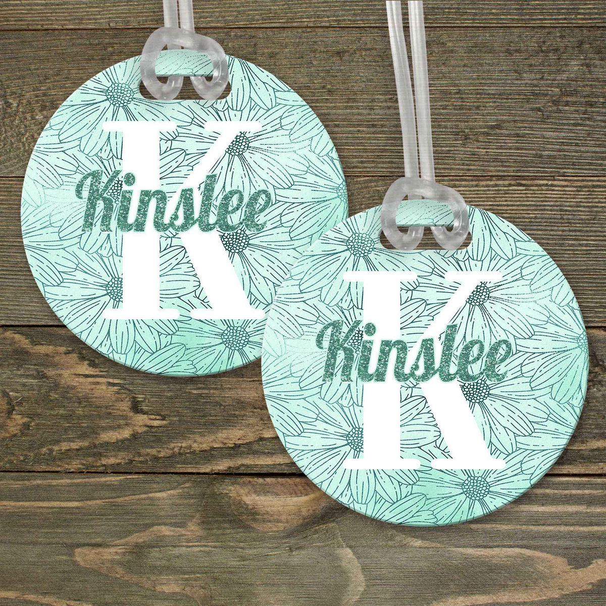 This &amp; That Solutions - Personalized Luggage Tag | Custom Monogram Bag Tag | Mint - Personalized Gifts &amp; Custom Home Decor
