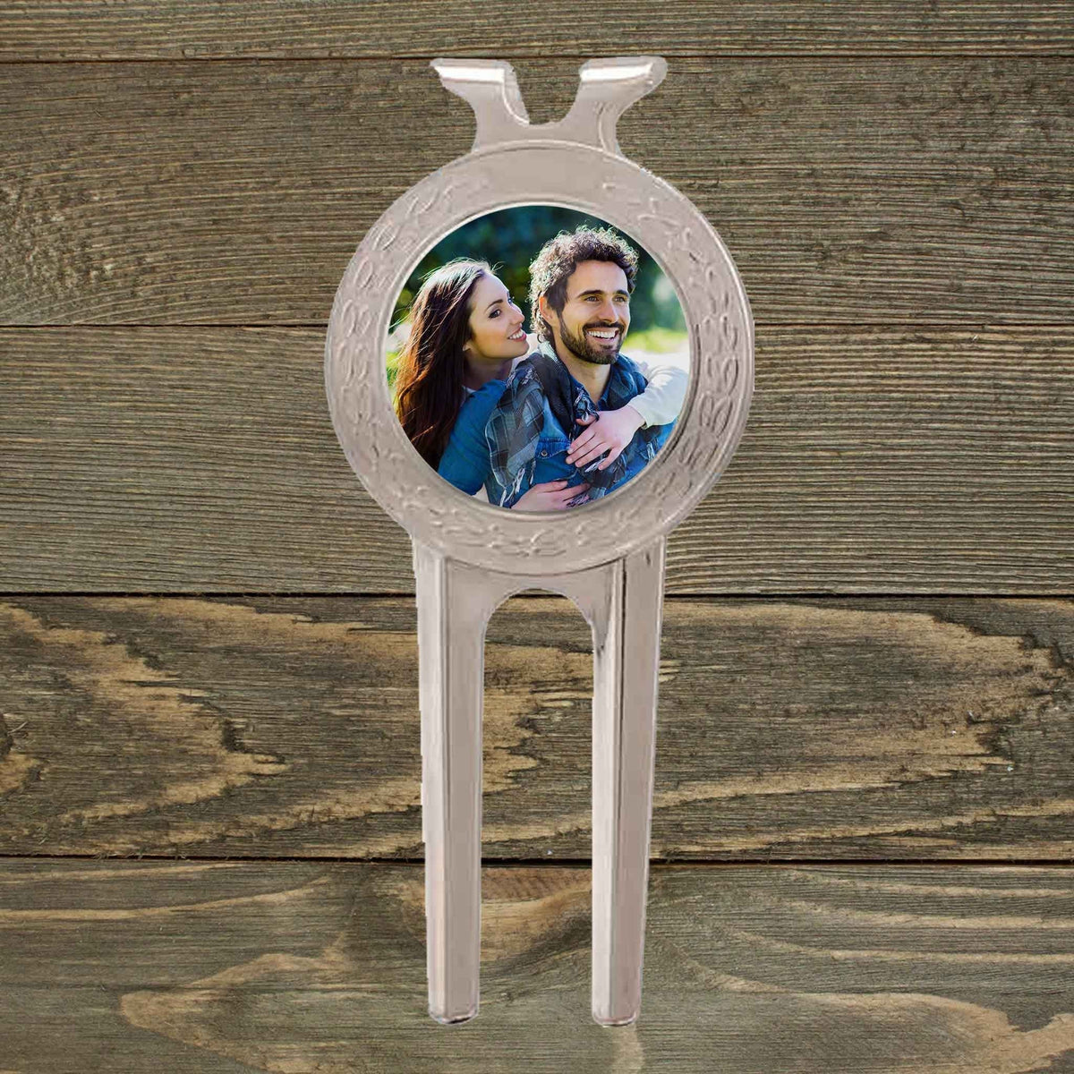 Personalized Divot Repair Tool | Golf Accessories | Golf Gifts | Custom Family Photo