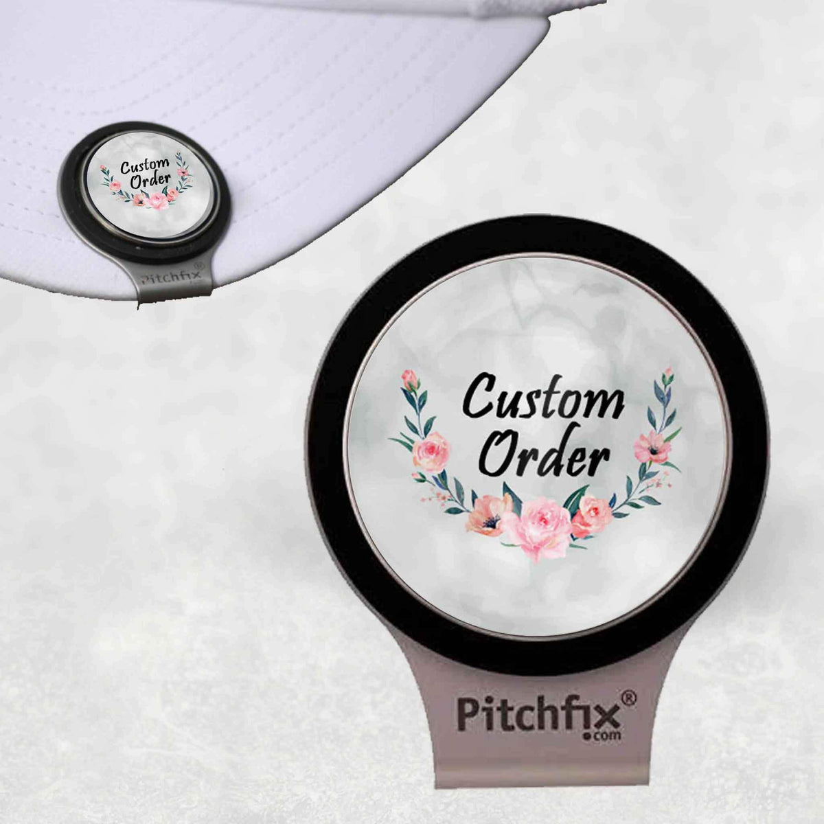 Custom Pitchfix Golf Accessories | Personalized Golf Hatclip | Custom Order