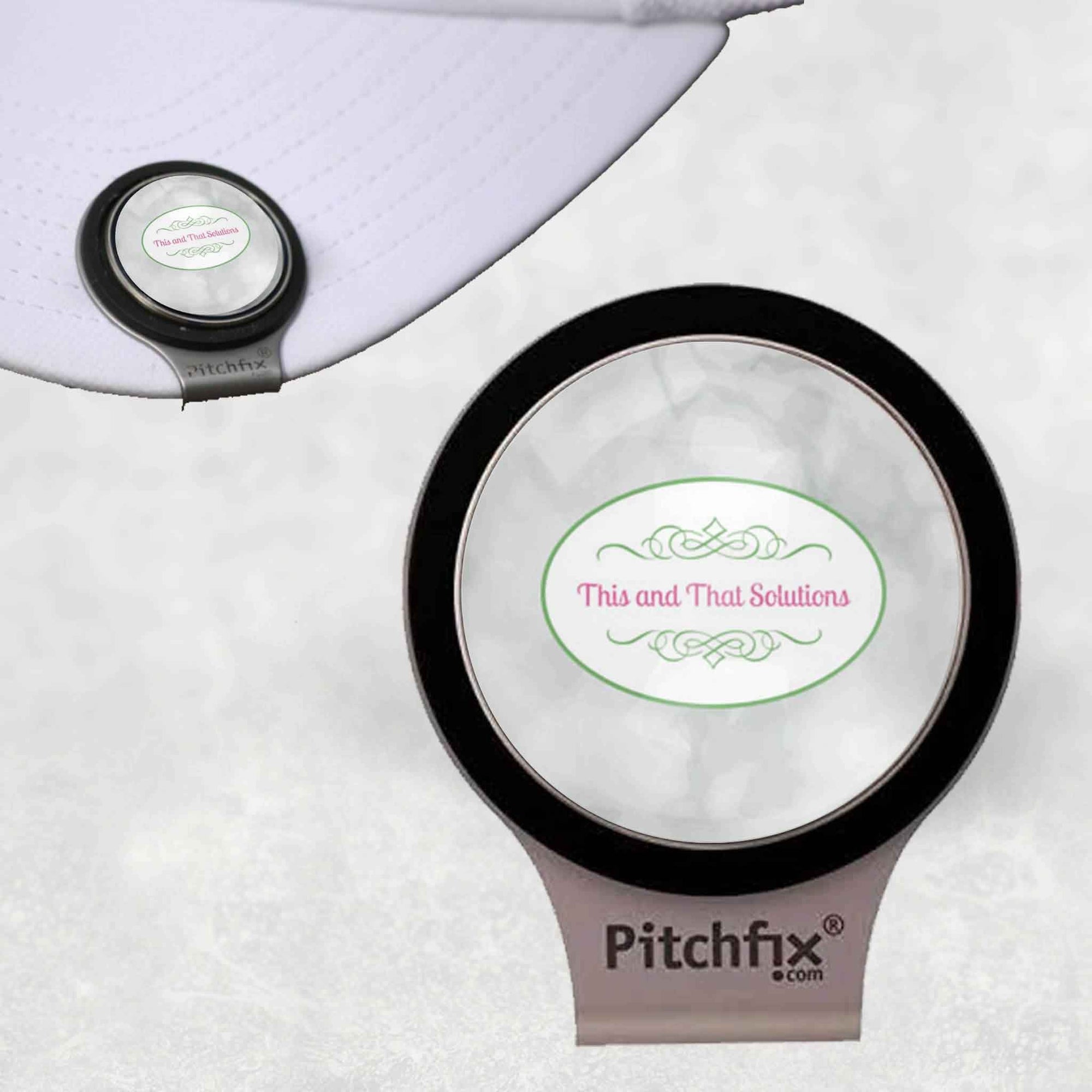 Custom Pitchfix Golf Accessories | Personalized Golf Hatclip | Company Logo