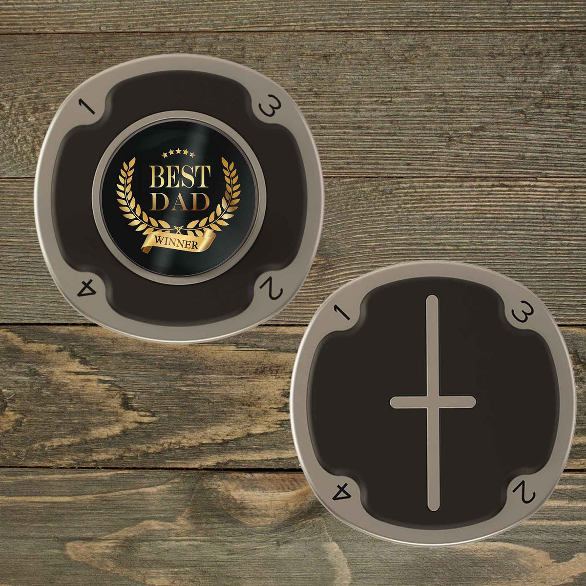Personalized PitchFix MultiMarker Tool | Custom Ball Markers | Golf Gifts | Happy Fathers Day