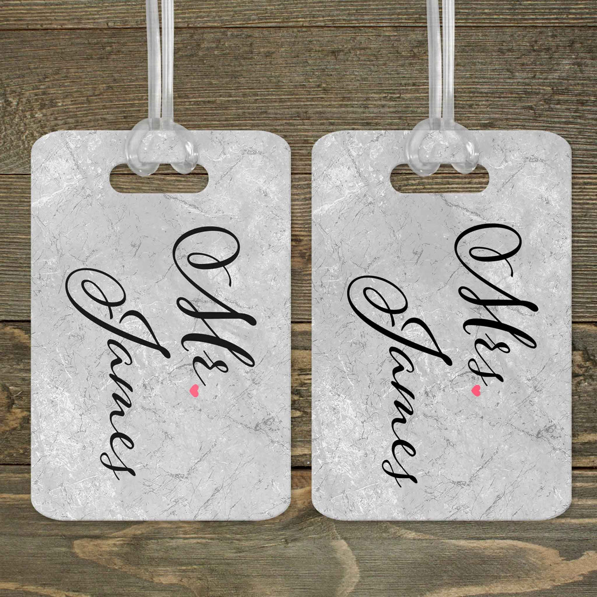 This &amp; That Solutions - Personalized Luggage Tag | Custom Monogram Bag Tag | Mr. &amp; Mrs. - Personalized Gifts &amp; Custom Home Decor