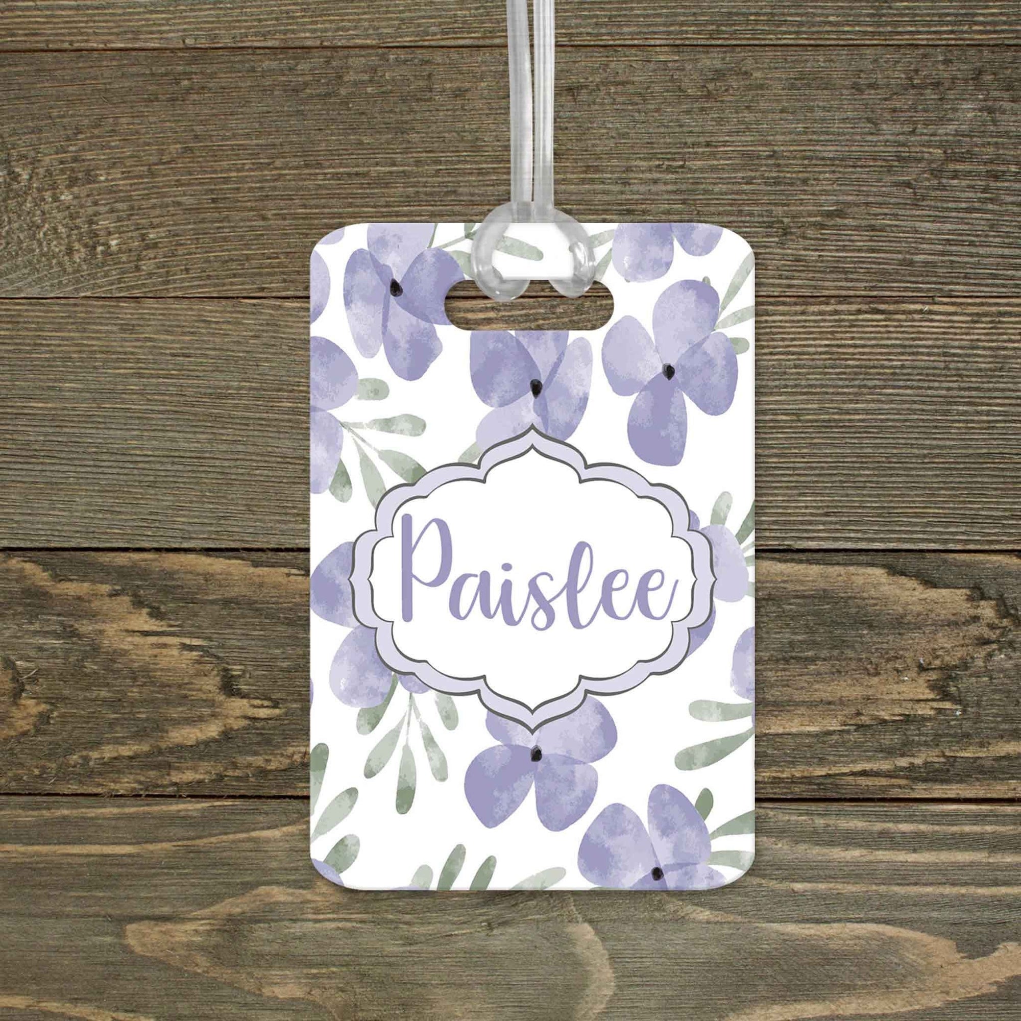 This & That Solutions - Personalized Luggage Tag | Custom Monogram Bag Tag | Periwinkle - Personalized Gifts & Custom Home Decor