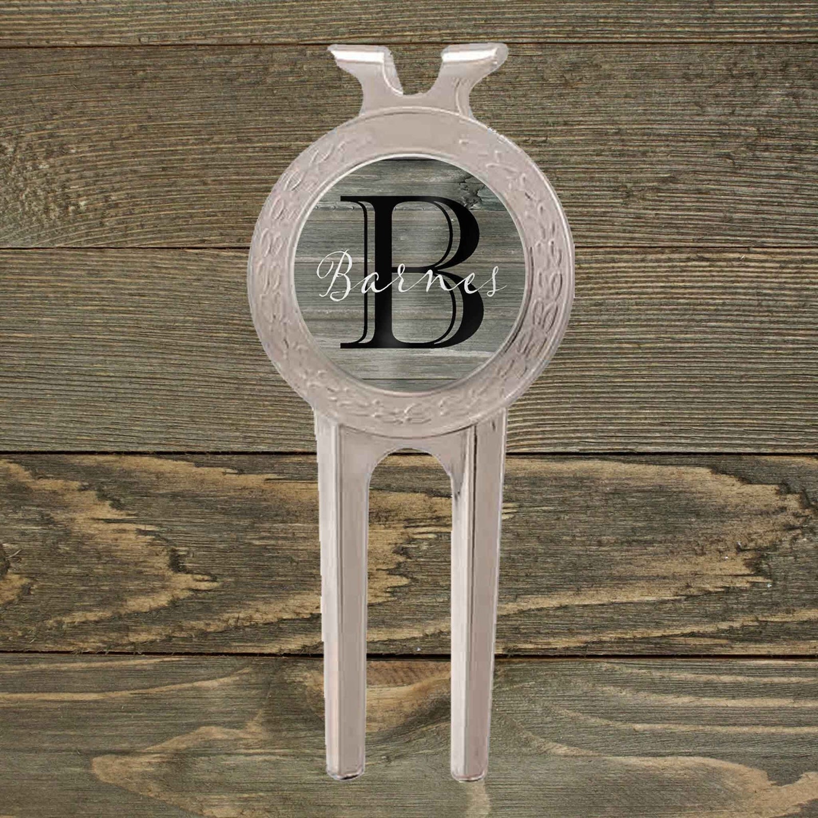 Personalized Divot Repair Tool | Golf Accessories | Golf Gifts | Rustic Monogram