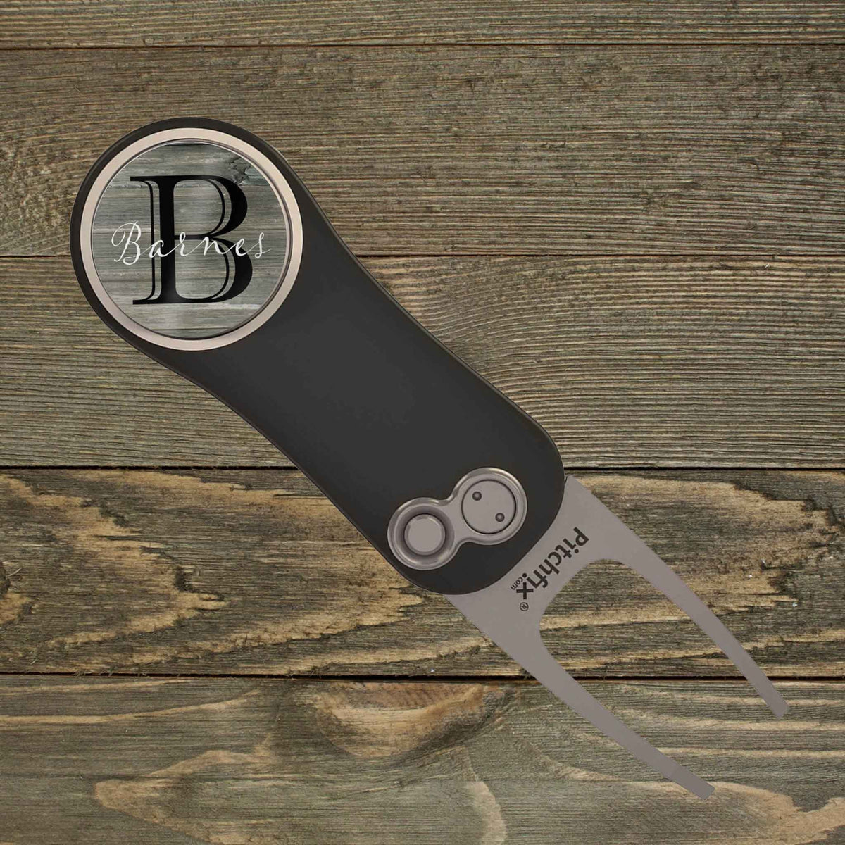 Personalized PitchFix Divot Tool | Golf Accessories | Golf Gifts | Rustic Monogram