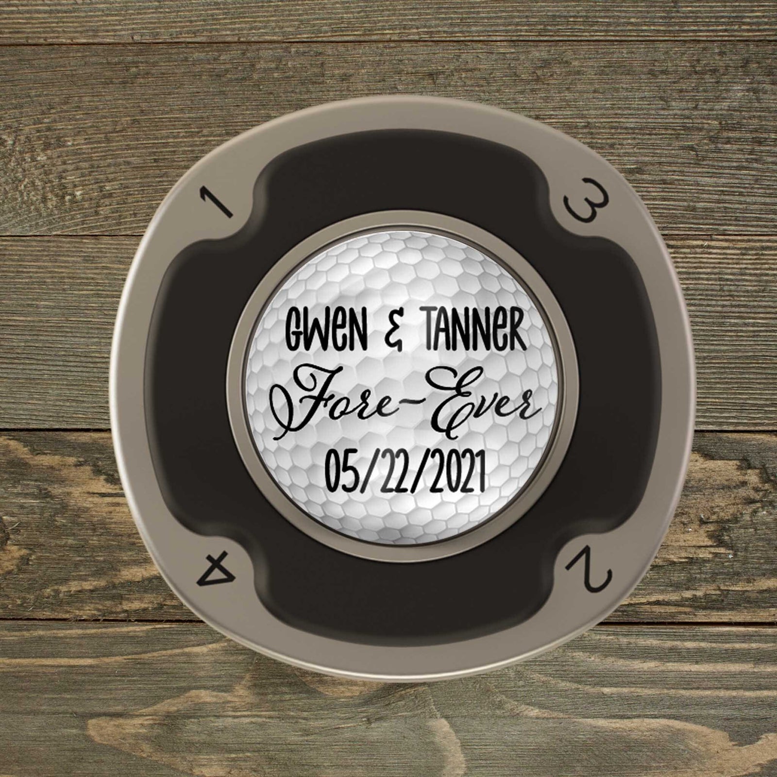 Personalized PitchFix MultiMarker Tool | Custom Ball Markers | Golf Gifts | Fore-Ever
