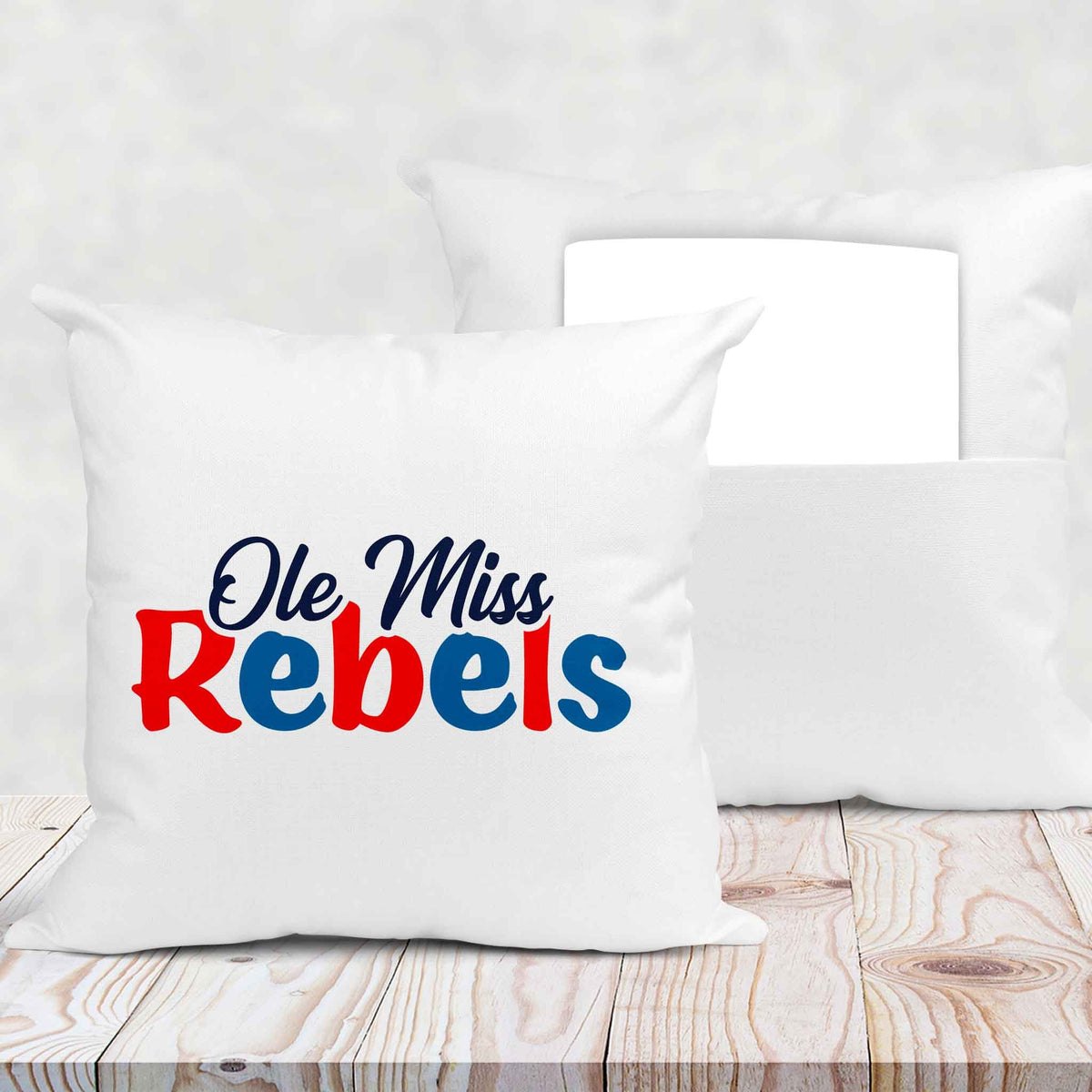 Personalized Throw Pillow | Custom Decorative Pillow | Ole Miss