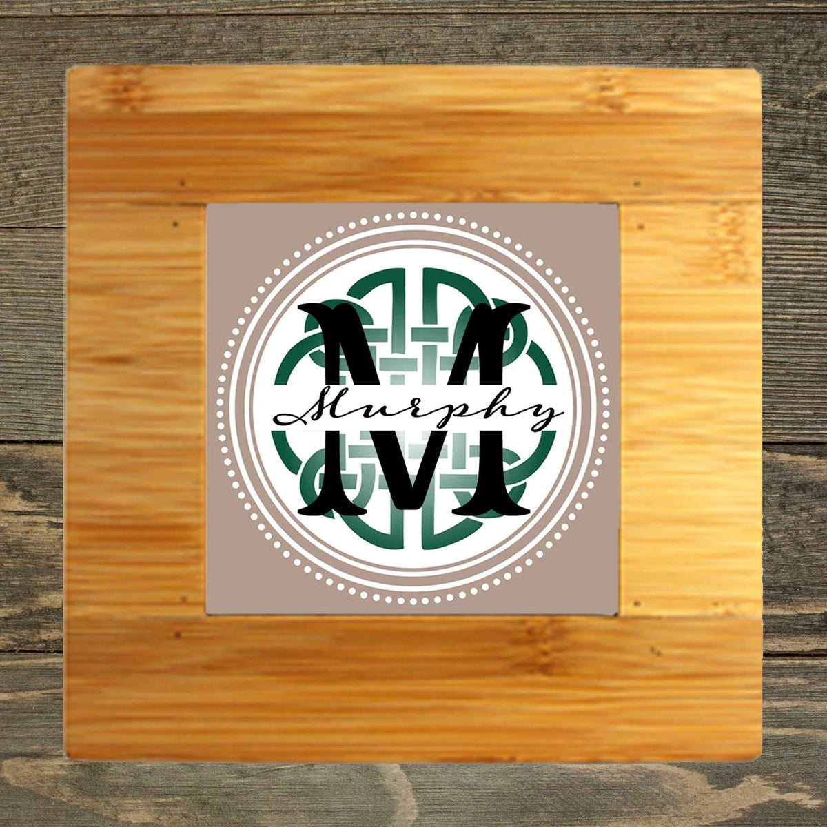 Personalized Iron Trivet | Custom Kitchen Gifts | Celtic Knot