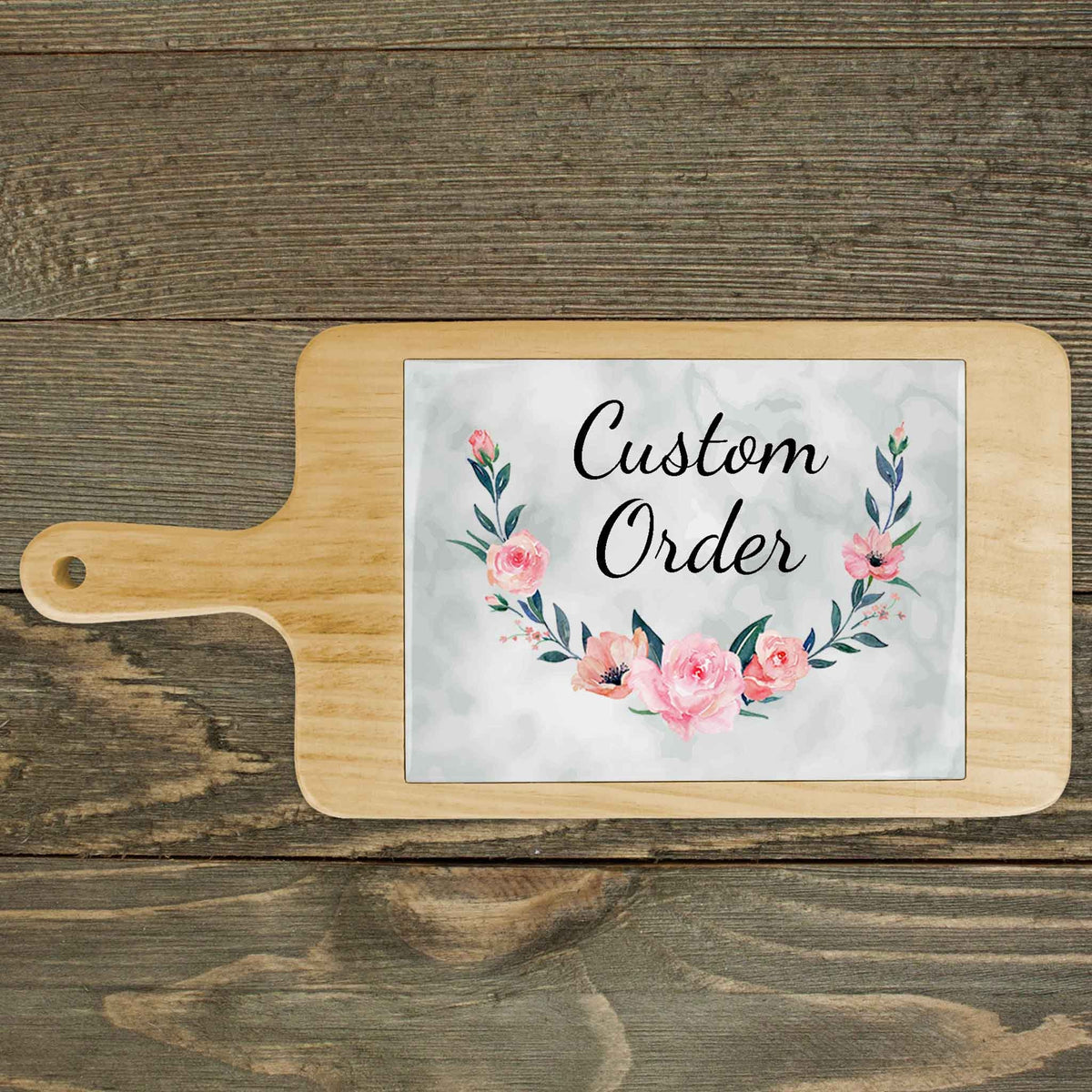 Personalized Wood Cheeseboard | Custom Wine Accessories | Custom Order