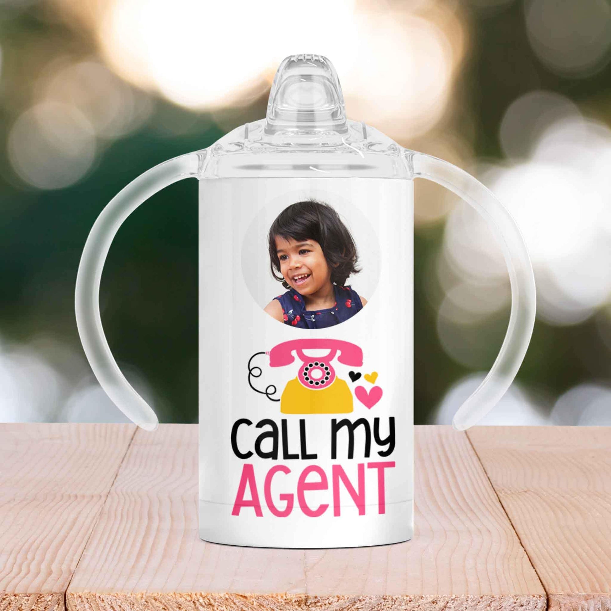 Custom Sippy Cup | Personalized Toddler Cup | Baby Gifts | Call My Agent