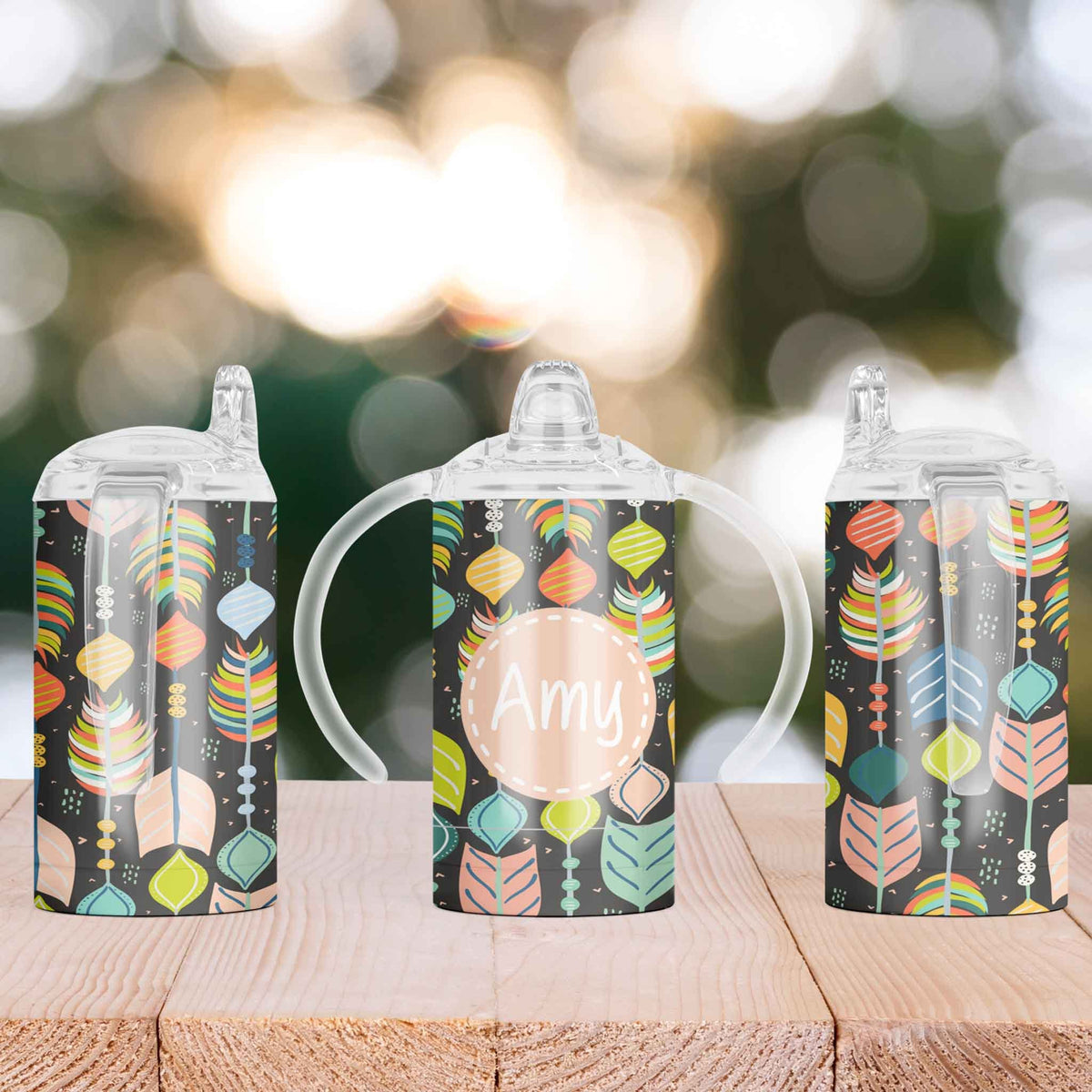 Custom Sippy Cup | Personalized Toddler Cup | Baby Gifts | Tribal Arrows