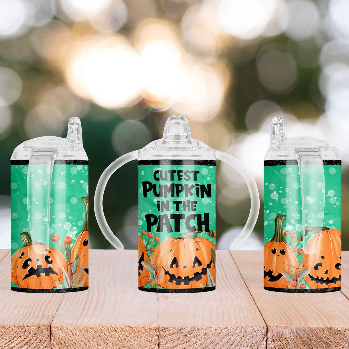 Custom Sippy Cup | Personalized Toddler Cup | Baby Gifts | Cutest Pumpkin in the Patch