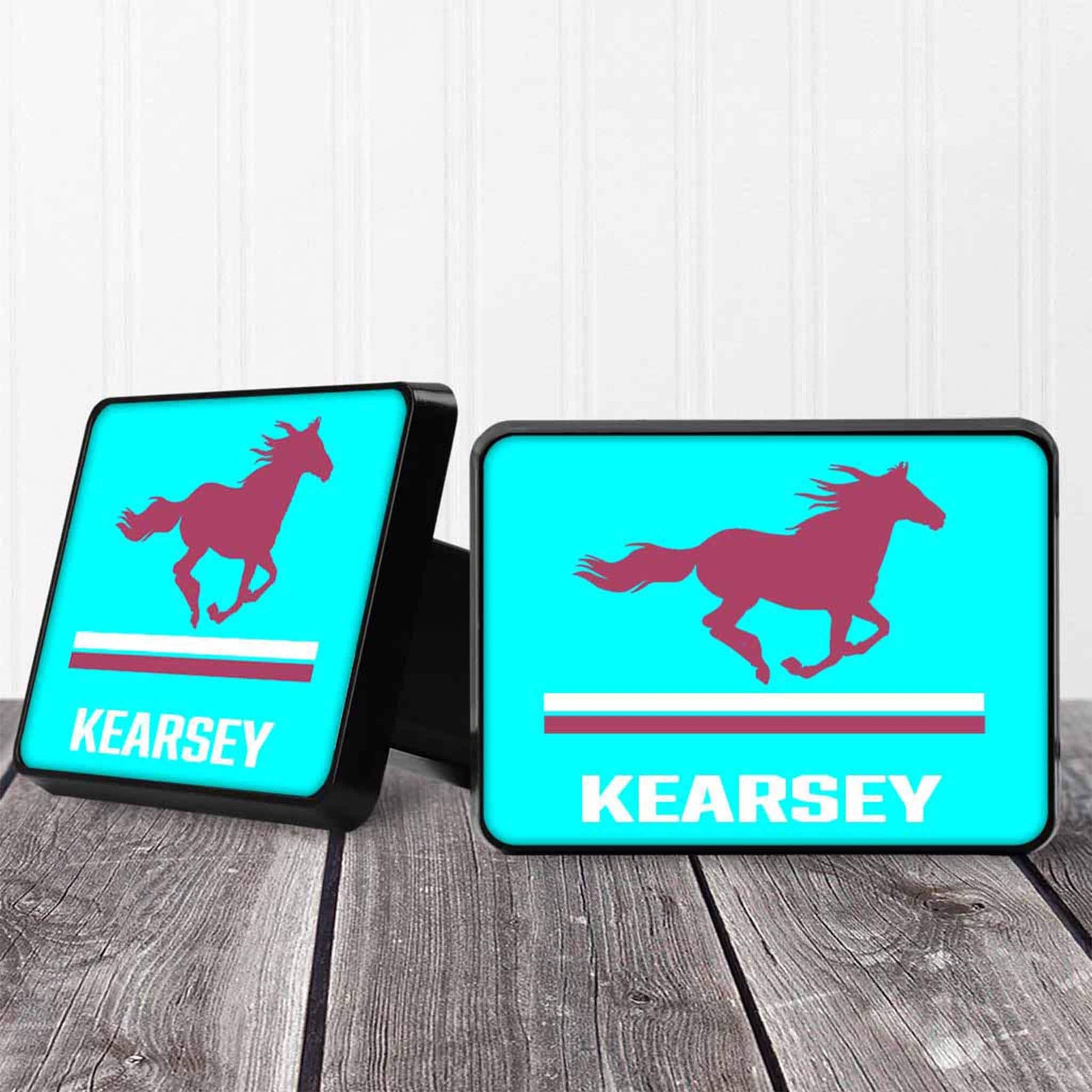 Personalized Trailer Hitch Cover | Custom Car Accessories | Horse