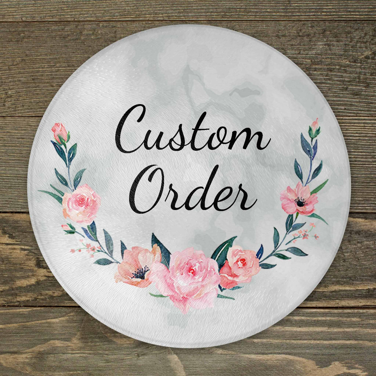 Personalized Cutting Board | Custom Glass Cutting Board | Custom Order
