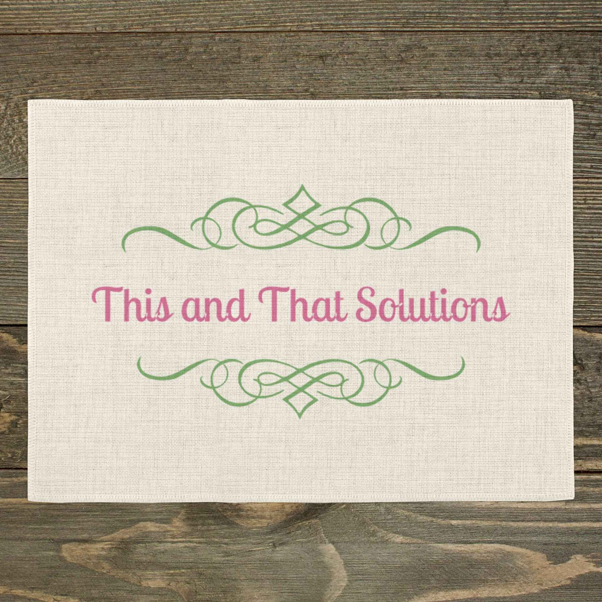 Custom Placemats | Personalized Dining and Serving | Company Logo