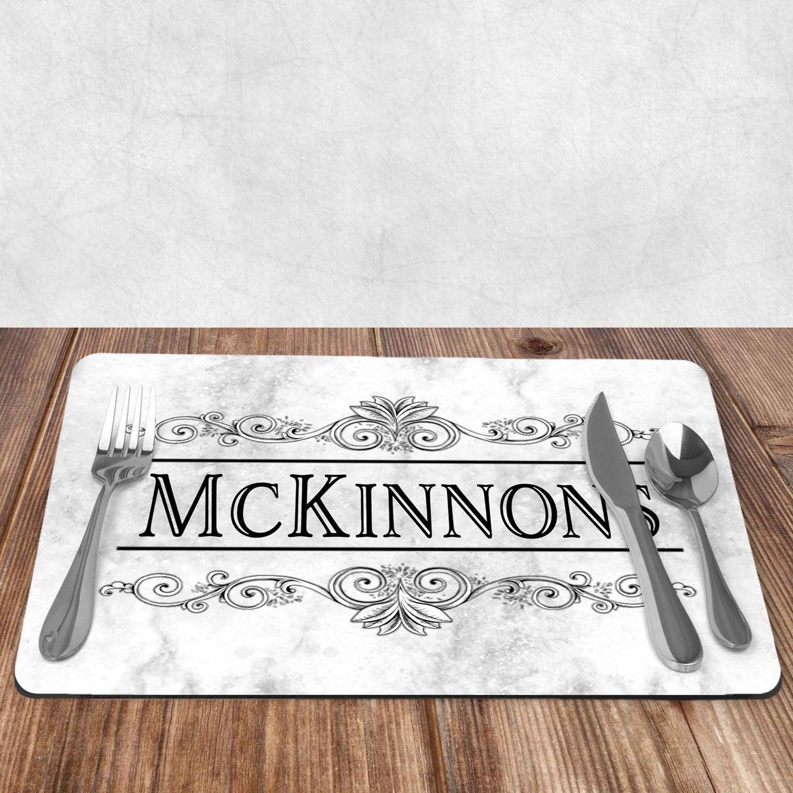 Custom Placemats | Personalized Dining and Serving | Decorative Vine