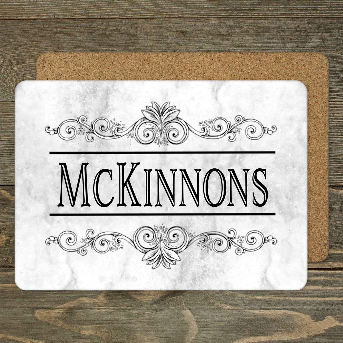 Custom Placemats | Personalized Dining and Serving | Decorative Vine
