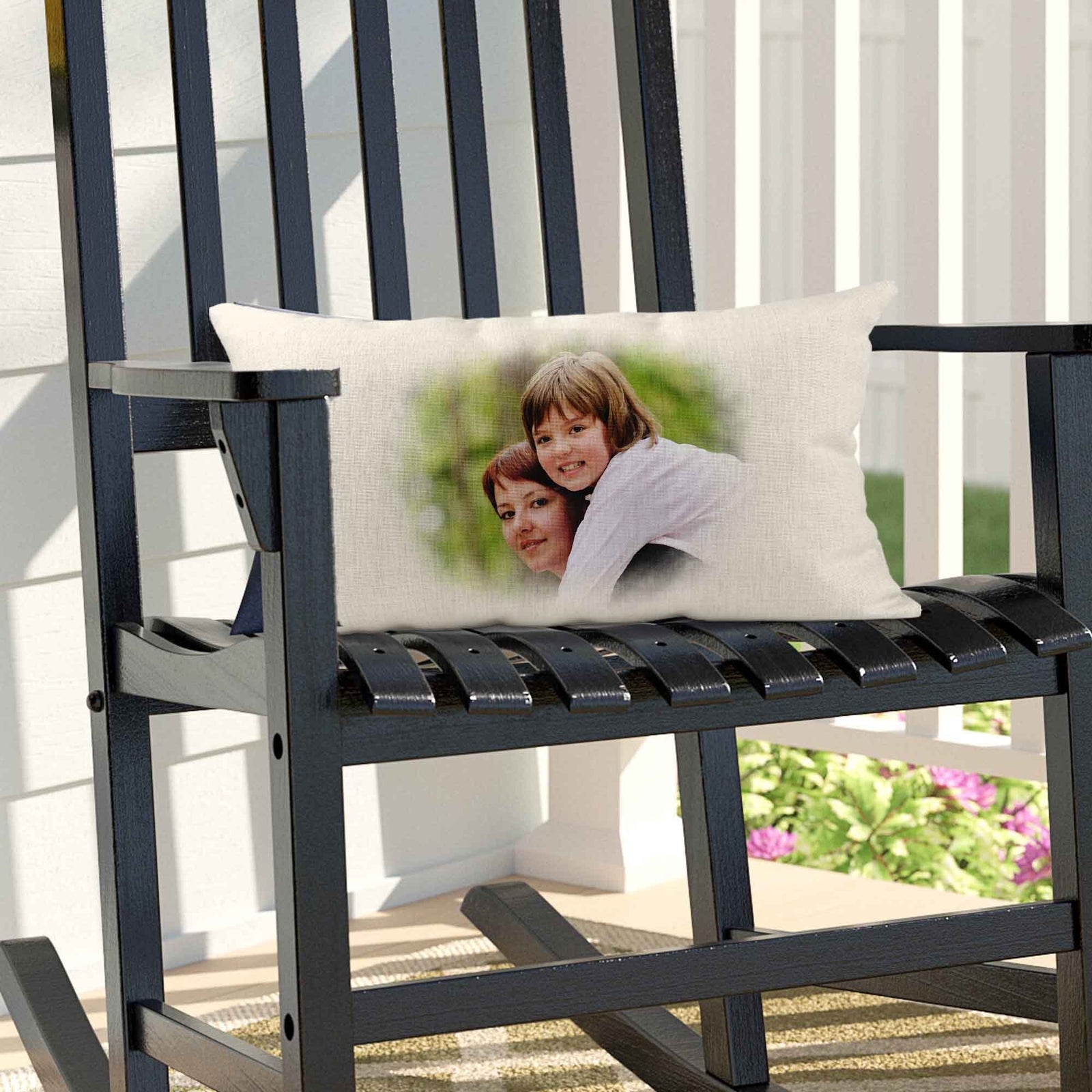 Personalized Lumbar Pillow | Custom Decorative Pillow | Custom Photo