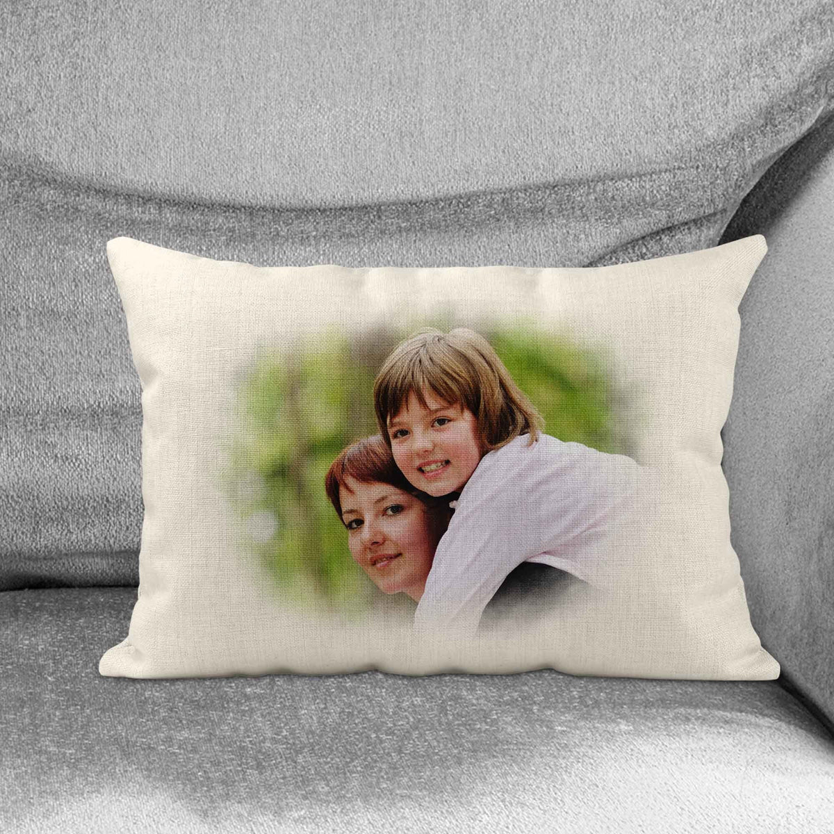 Personalized Lumbar Pillow | Custom Decorative Pillow | Custom Photo