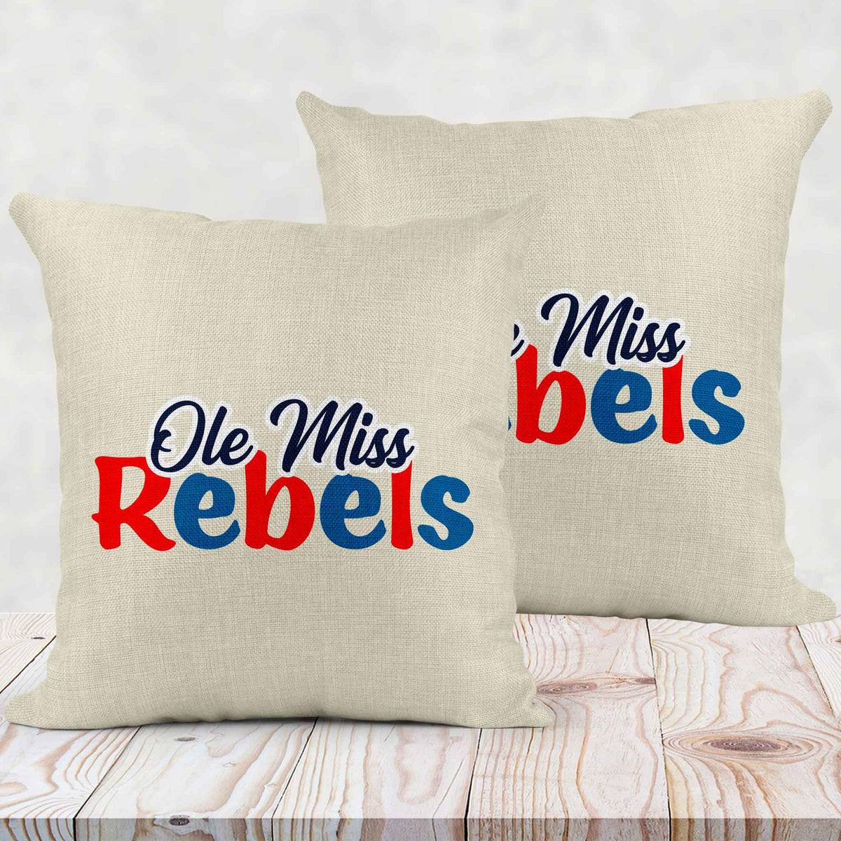Personalized Throw Pillow | Custom Decorative Pillow | Ole Miss