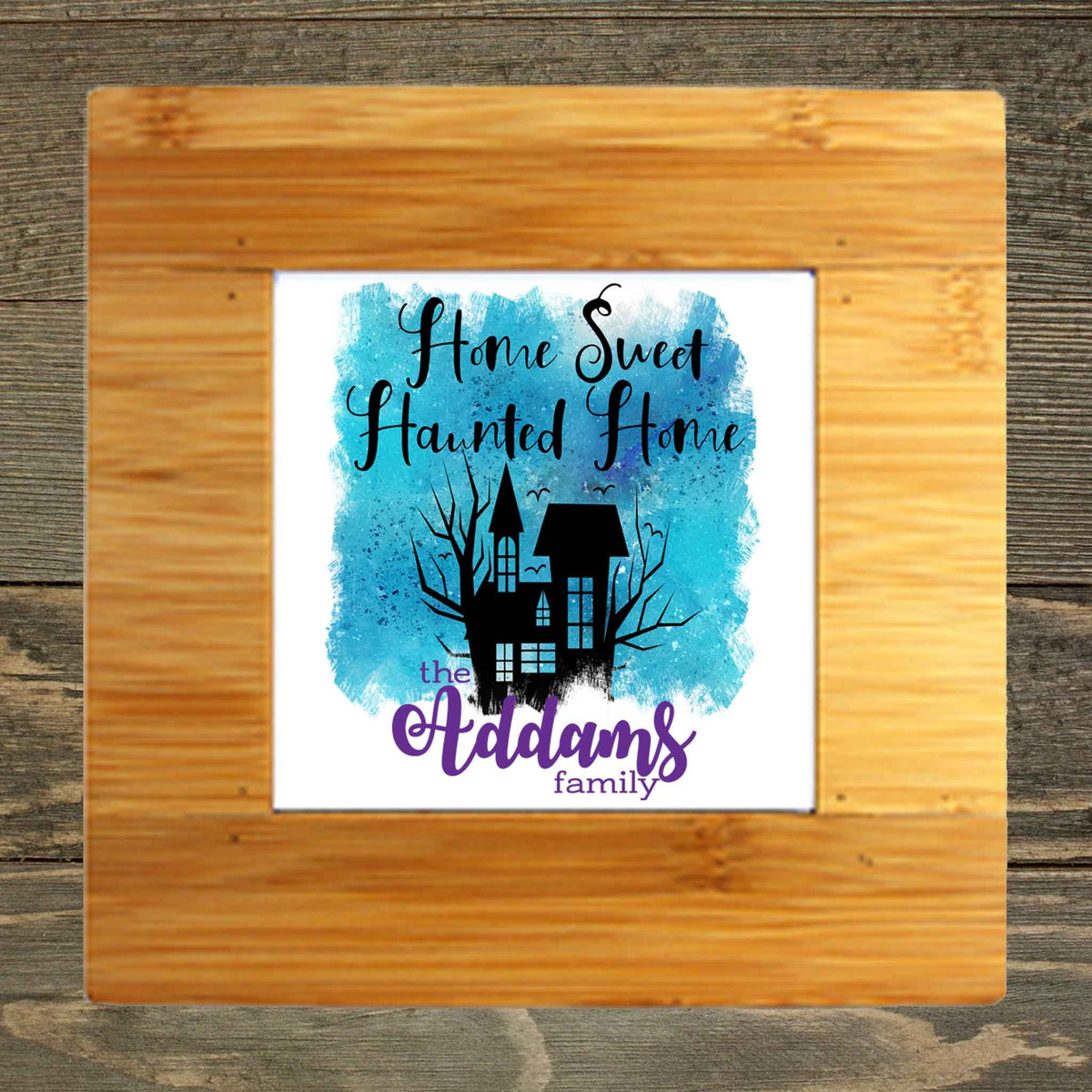 Personalized Iron Trivet | Custom Kitchen Gifts | Home Sweet Haunted Home