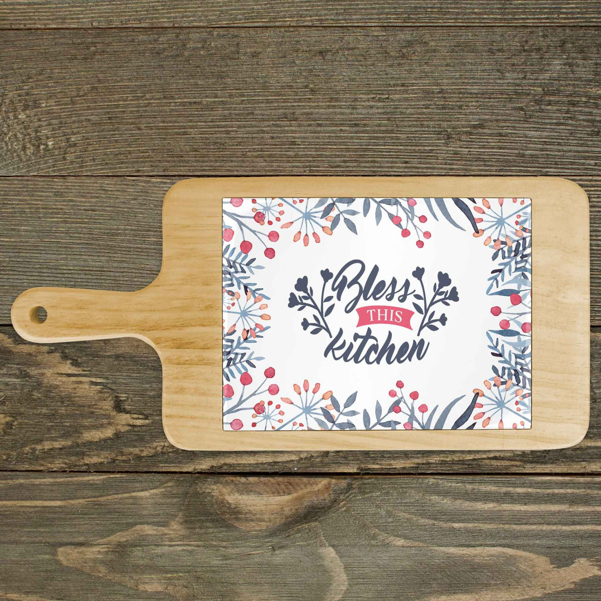 Personalized Wood Cheeseboard | Custom Wine Accessories | Bless this Kitchen