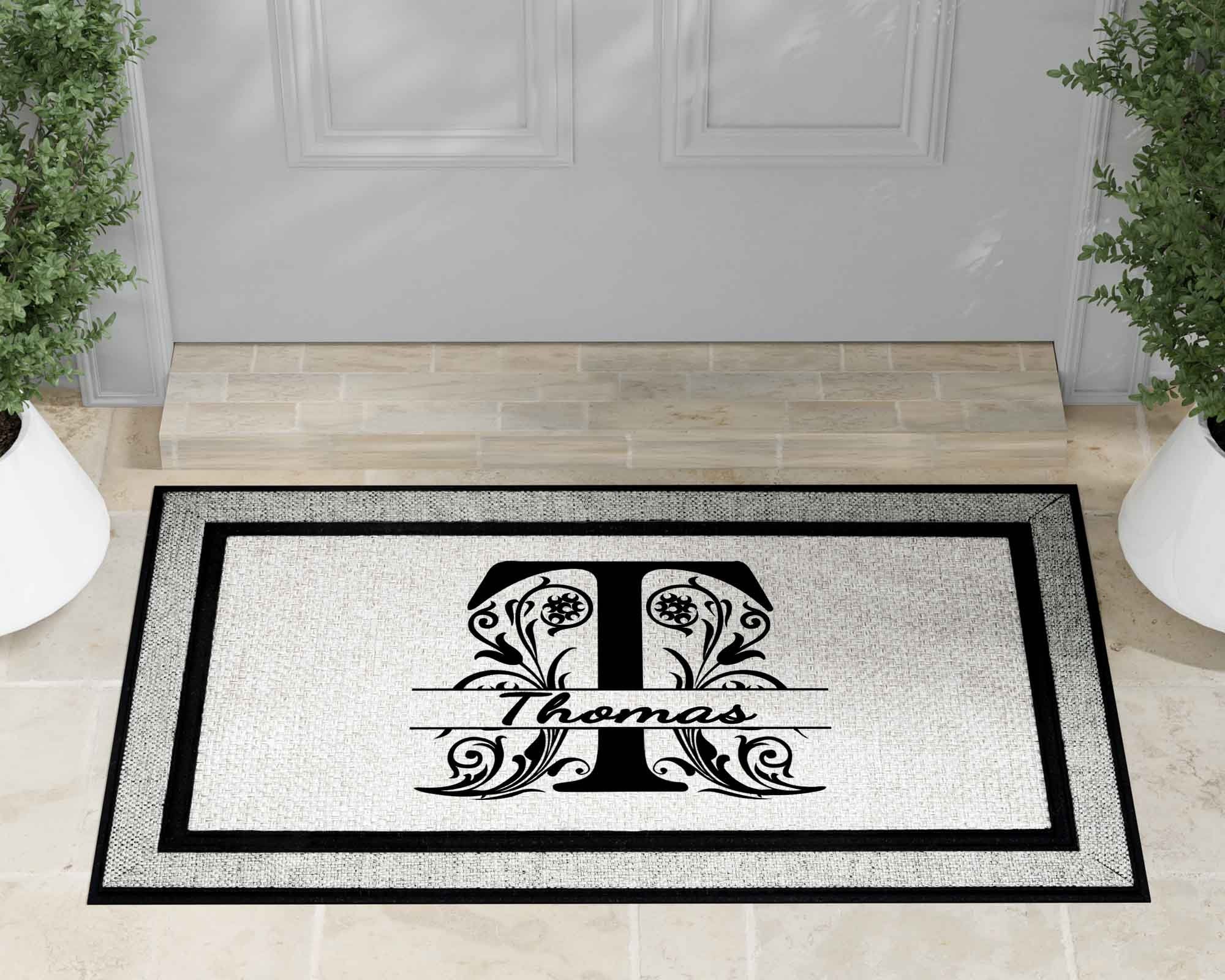 Personalized Doormat | Custom Door Mats | Regal Monogram