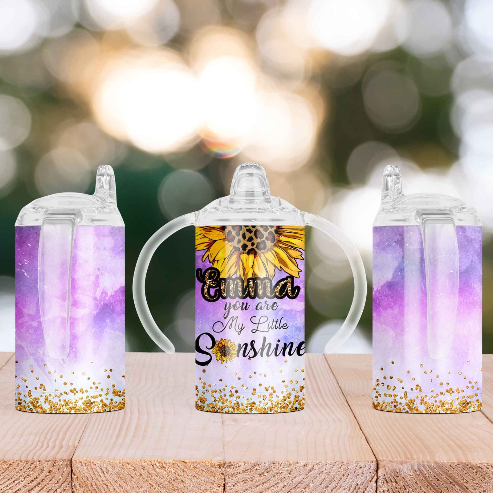 Custom Sippy Cup | Personalized Toddler Cup | Baby Gifts | You are my Little Sunshine