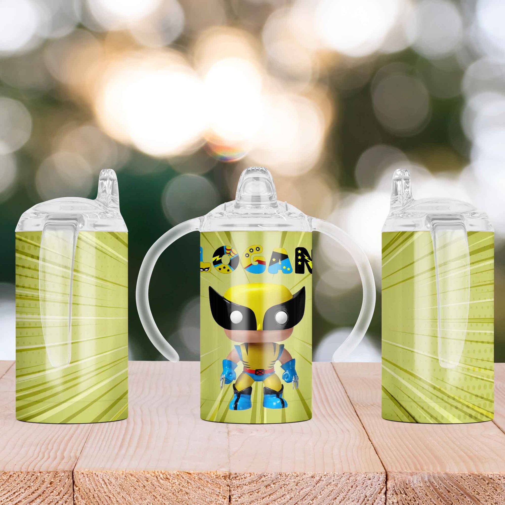Custom Sippy Cup | Personalized Toddler Cup | Baby Gifts | Wolverine