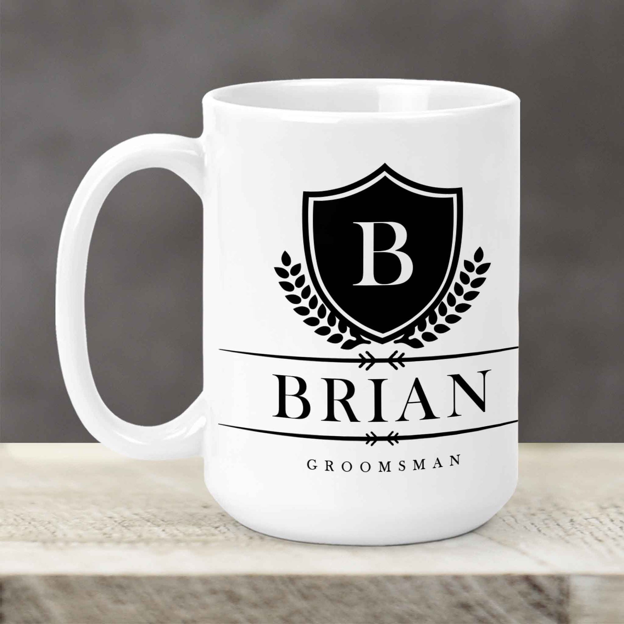 Custom Coffee Mug | Personalized Coffee Mug | Heraldic Crest